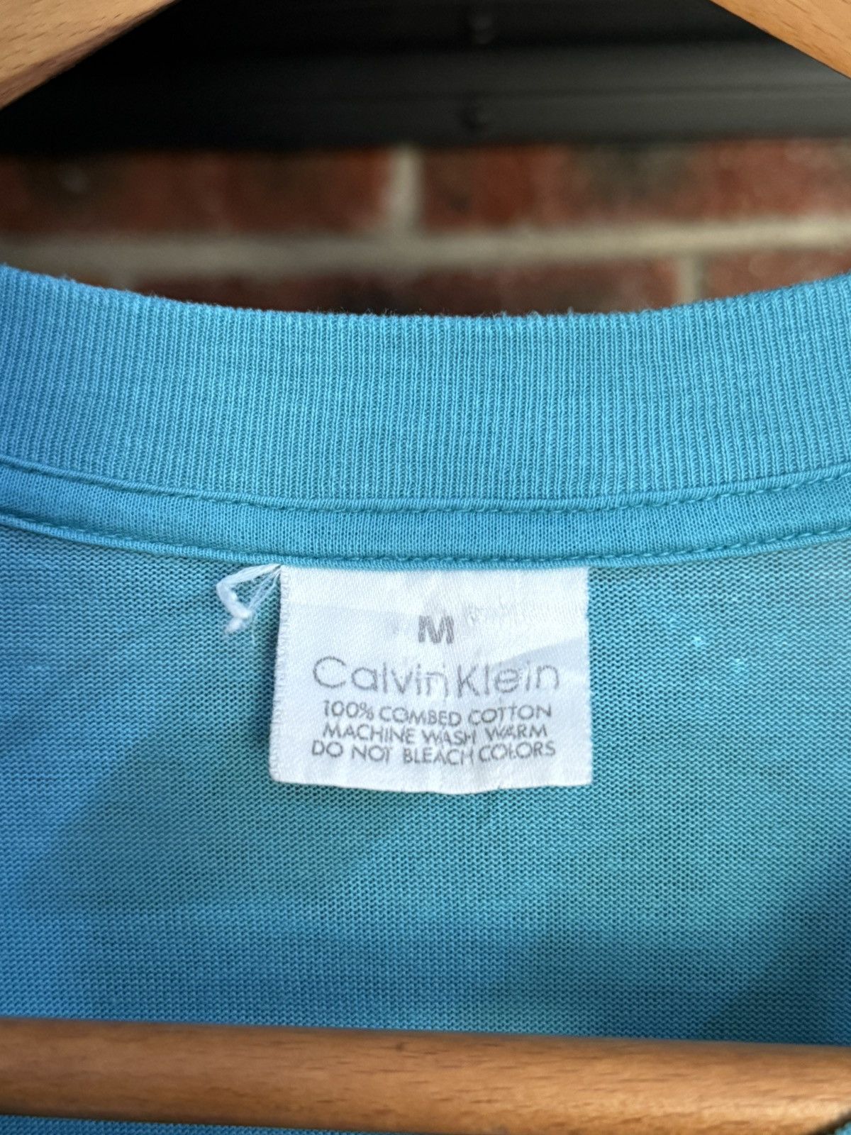 Calvin Klein Vintage 90s Calvin Klein Photographer Weber Kate Mose Faded Size US M / EU 48-50 / 2 - 5 Thumbnail