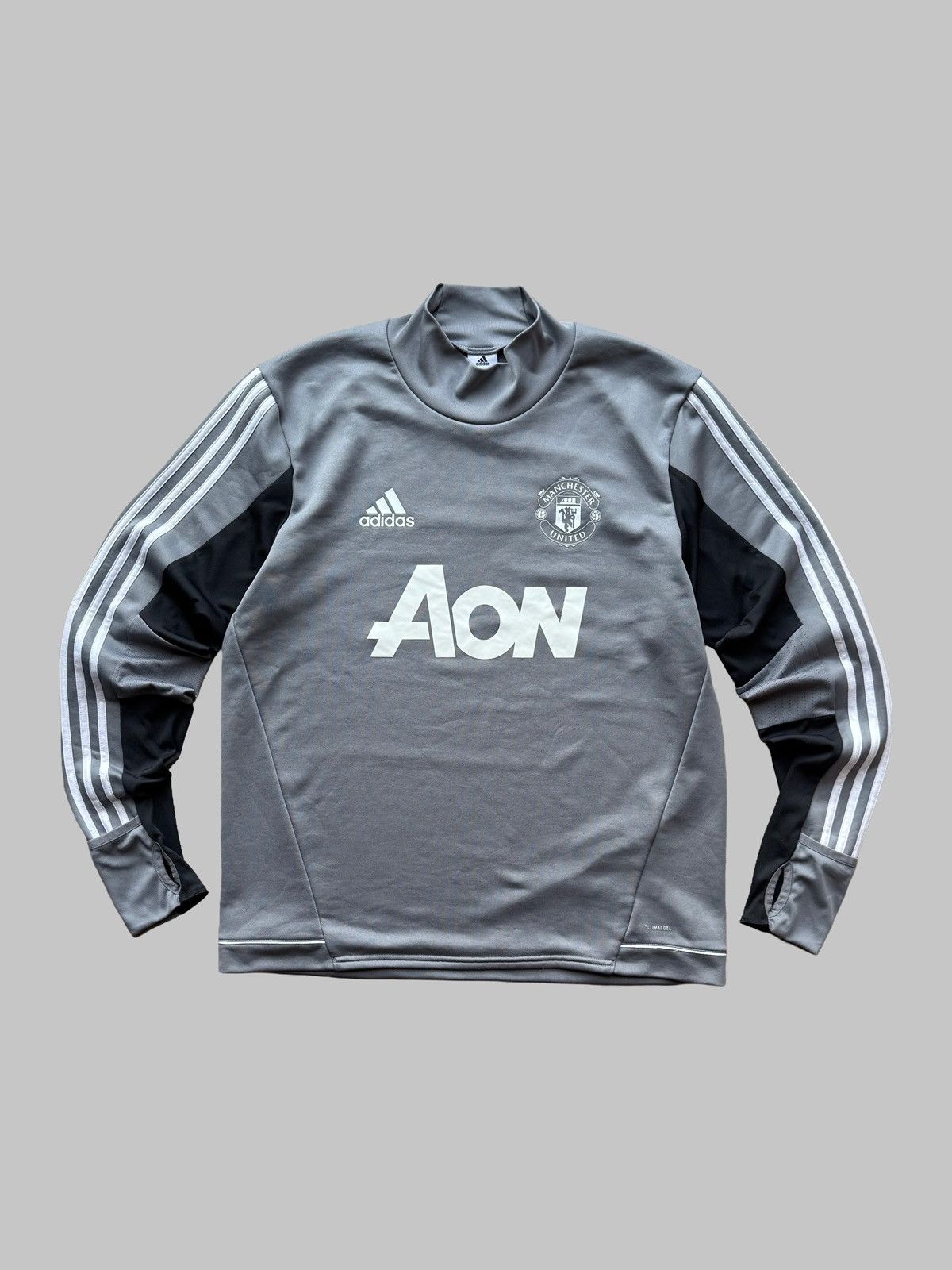 Adidas Adidas Manchester United Long Sleeve Soccer Jersey T-Shirt Size US L / EU 52-54 / 3 - 1 Thumbnail