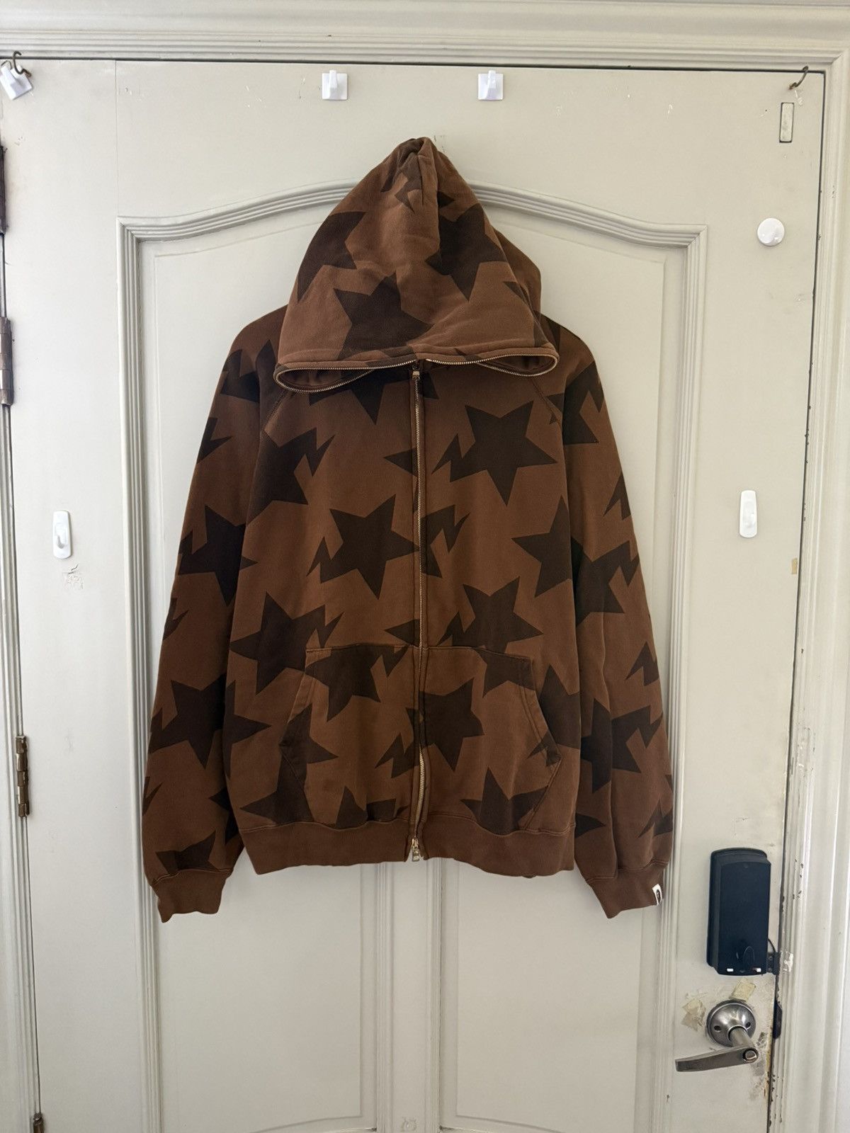 Bape NIGO ERA BAPESTA! 2006! Brown Bapesta Zip Up Hoodie Size US L / EU 52-54 / 3 - 1 Thumbnail