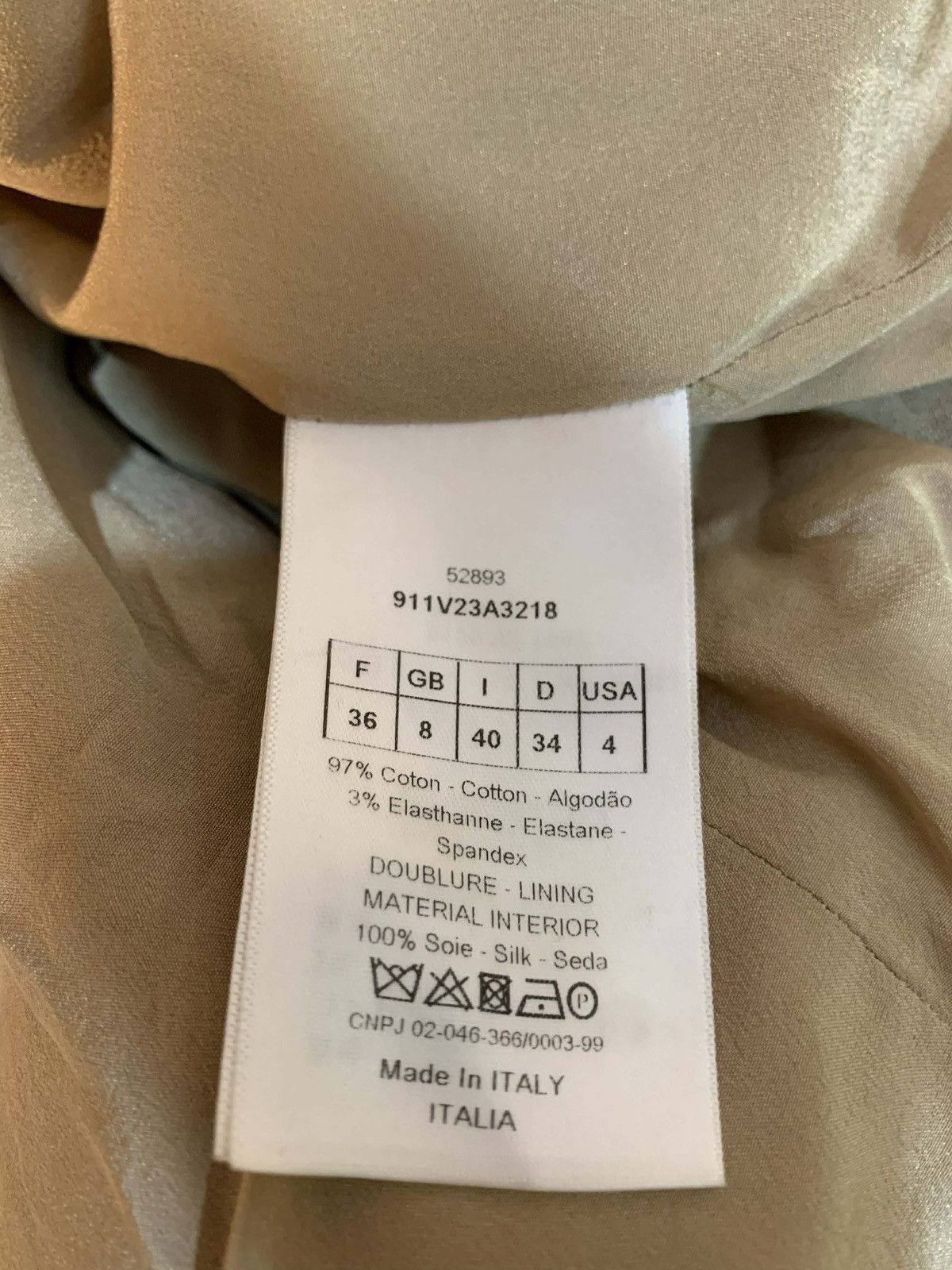 Dior Christian Dior tretch-cotton twill double-breasted jacket Size S / US 4 / IT 40 - 3 Thumbnail