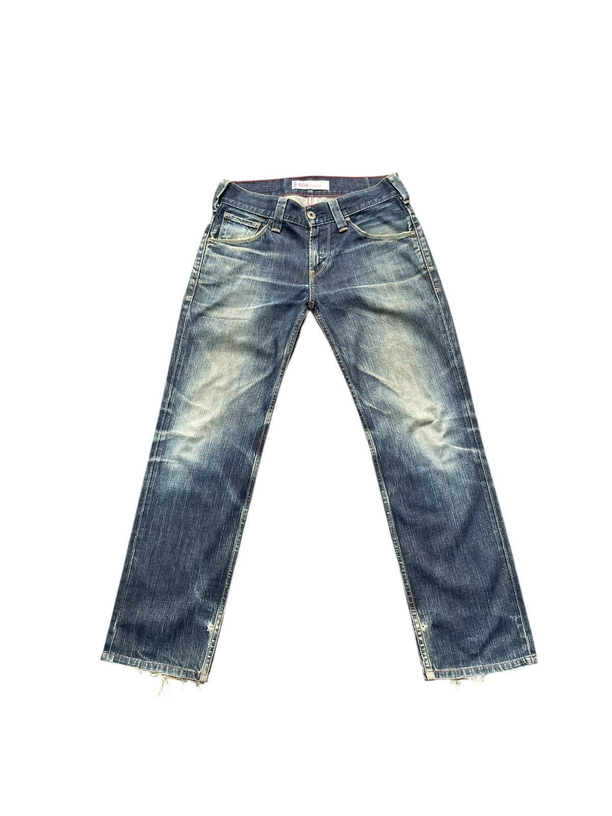 Levi's Levis 504 Faded & Distresed Size US 32 / EU 48 - 1 Thumbnail
