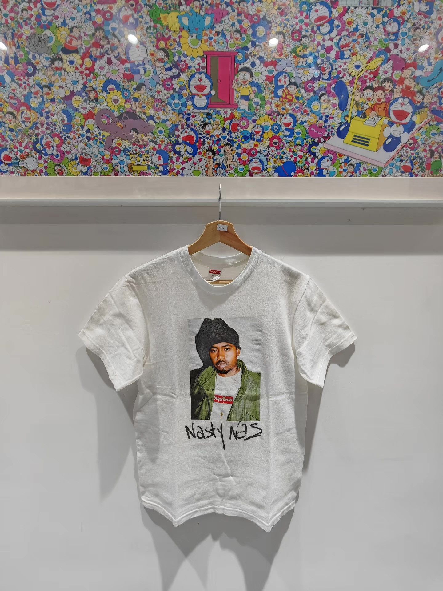 Supreme Supreme FW17 Nas Portrait Print Short Sleeve Tee Q15 Size US S / EU 44-46 / 1 - 1 Thumbnail