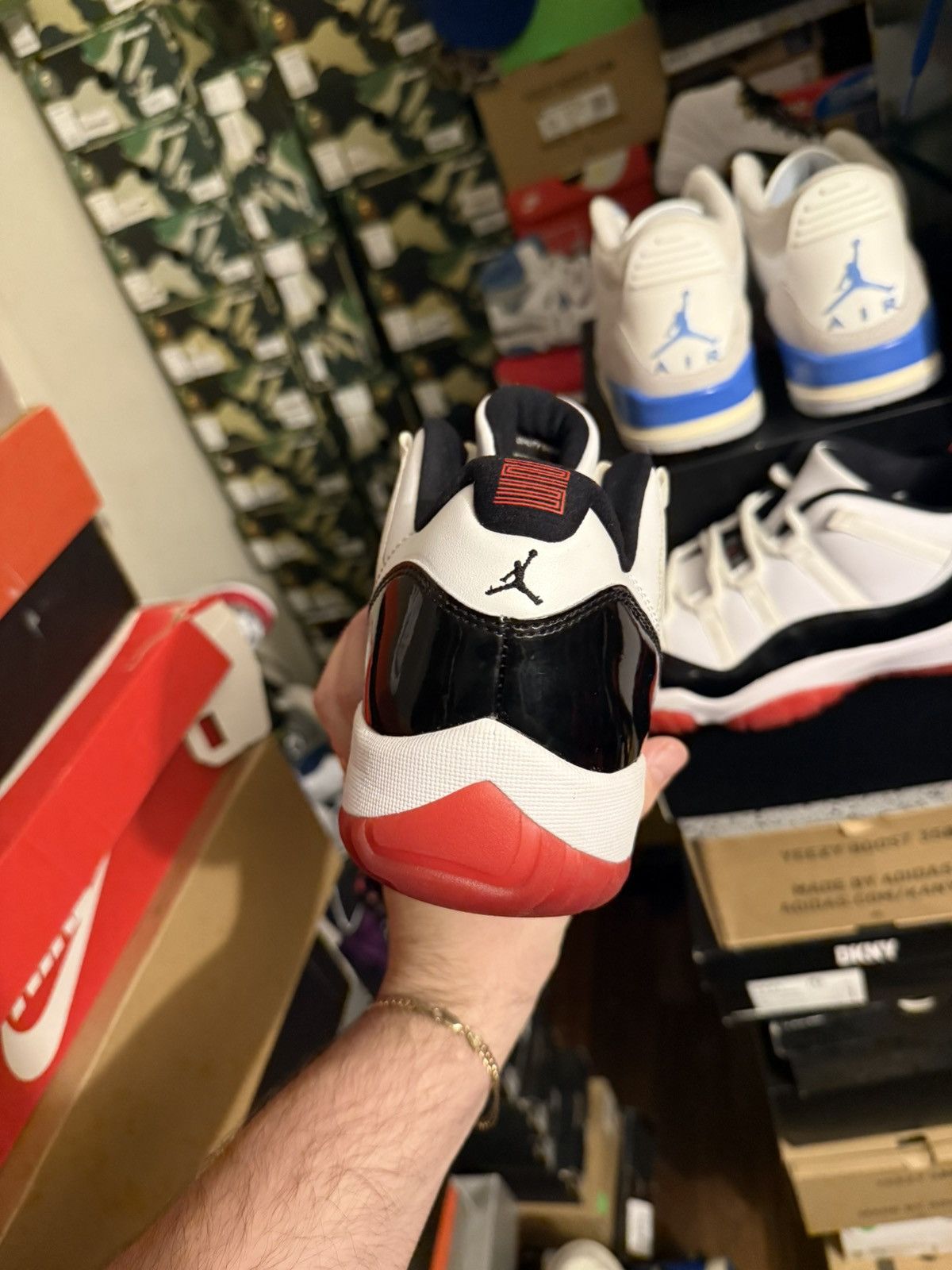 Jordan Brand Jordan retro 11 low concord bred sz 12 Size US 12 / EU 45 - 4 Thumbnail