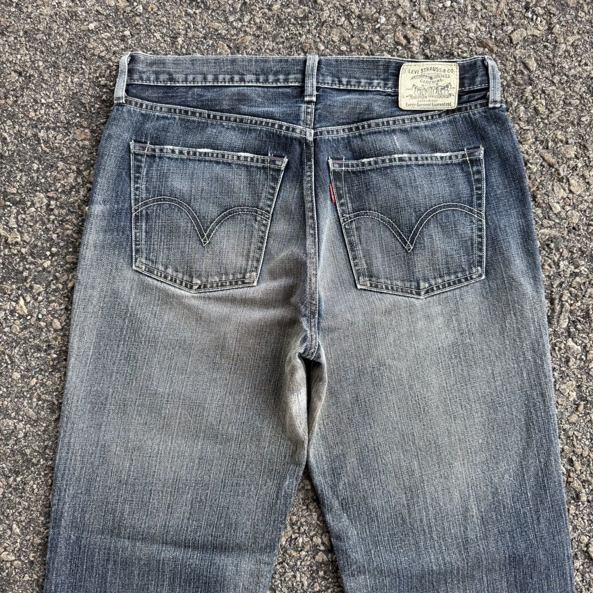 Levi's Vintage Clothing VINTAGE LEVI’S 502 STRAIGHT FADED JEAN DENIM PANTS Size US 34 / EU 50 - 9 Thumbnail