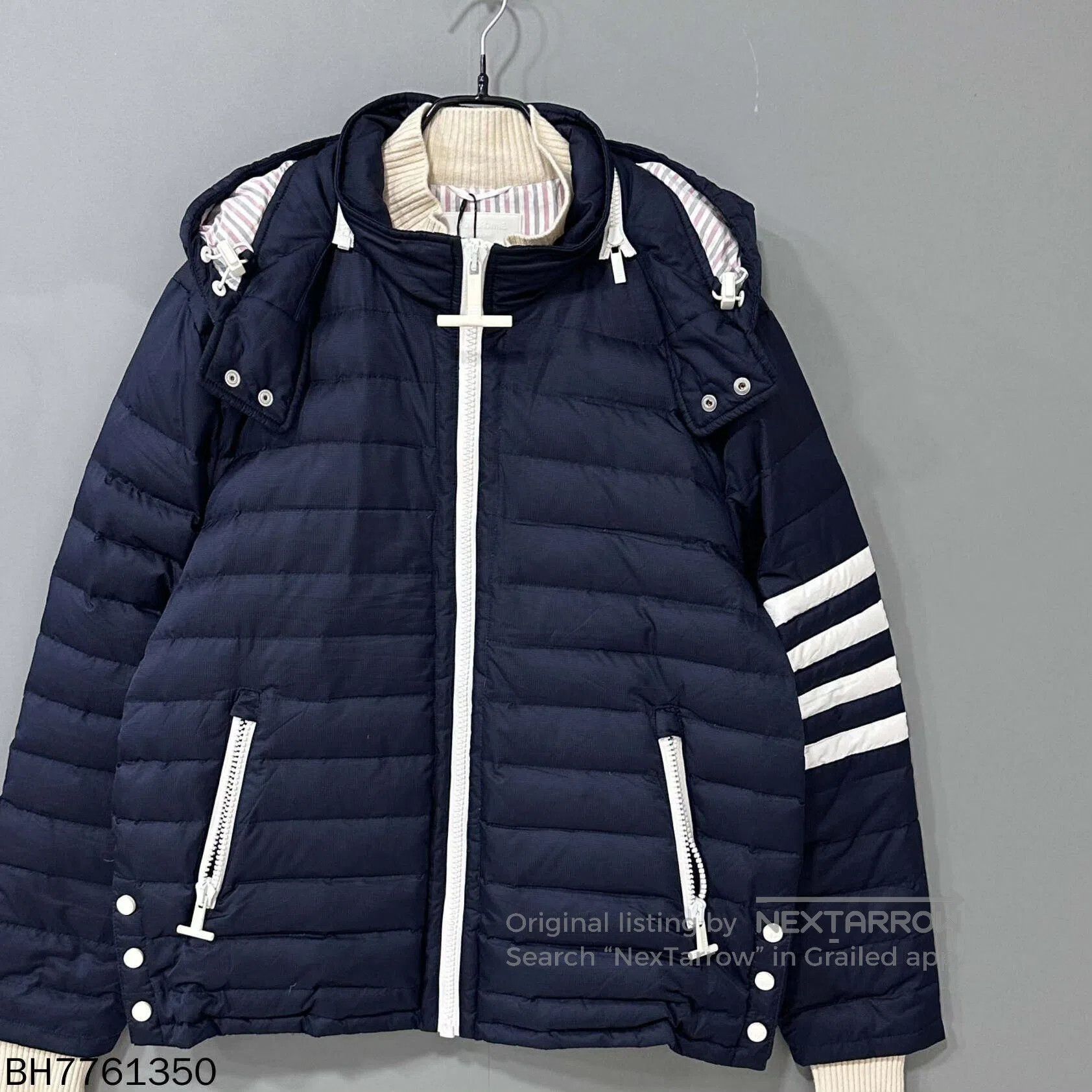 Thom Browne classic black four-stripe down jacket Thom Browne. Size US M / EU 48-50 / 2 - 3 Thumbnail