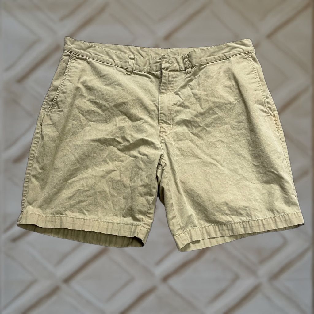 Patagonia Patagonia Shorts Mens 38 Chino Brown Flat Front Zip Slash Pocket Cotton 38x8 Casual Travel Outdoor Classic Mens Size US 38 / EU 54 - 1 Thumbnail