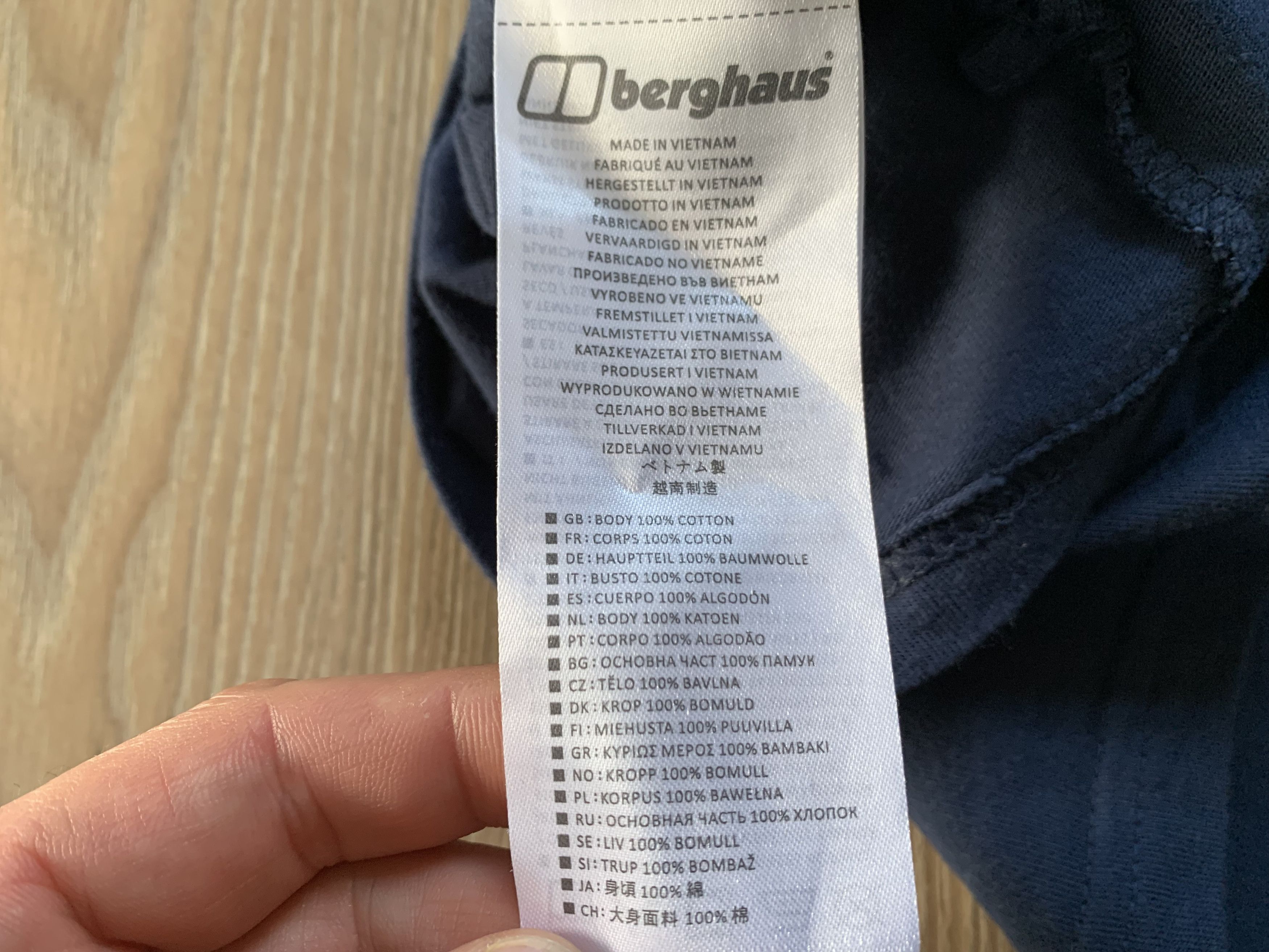 Berghaus Berghaus Cotton T-Shirt Size US XL / EU 56 / 4 - 7 Thumbnail