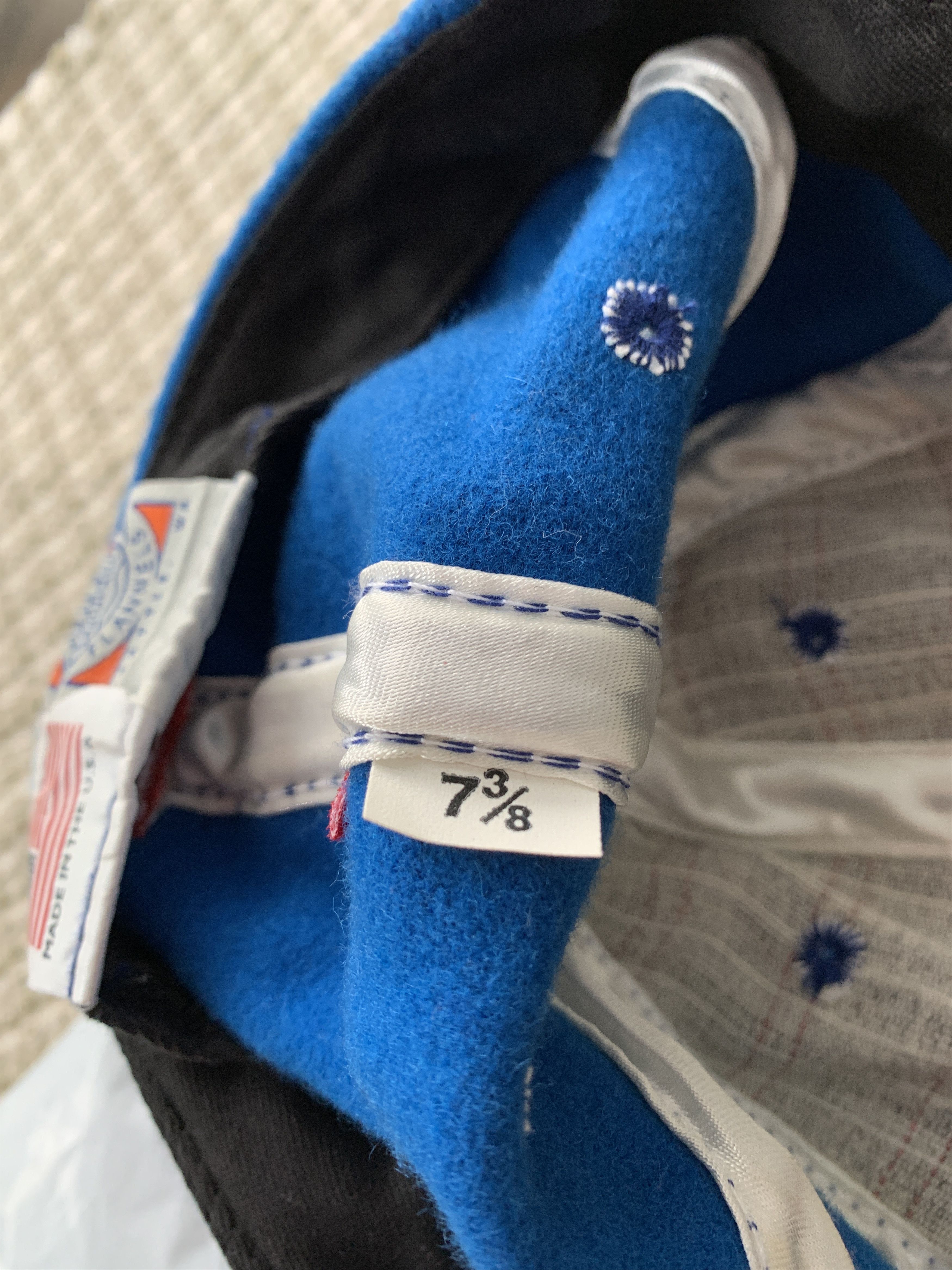Supreme Supreme Ebbets Hat 7 3/8 SNY Logo Size ONE SIZE - 8 Thumbnail