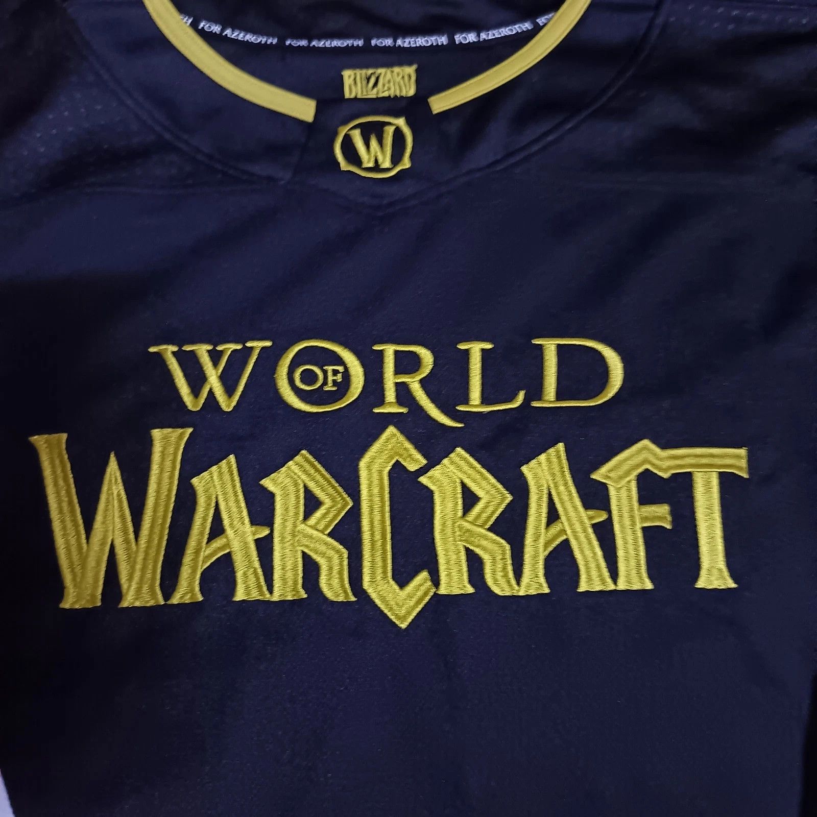 Vintage Share Blizzard World of Warcraft Azeroth Hockey Jersey Size US XXL / EU 58 / 5 - 2 Thumbnail