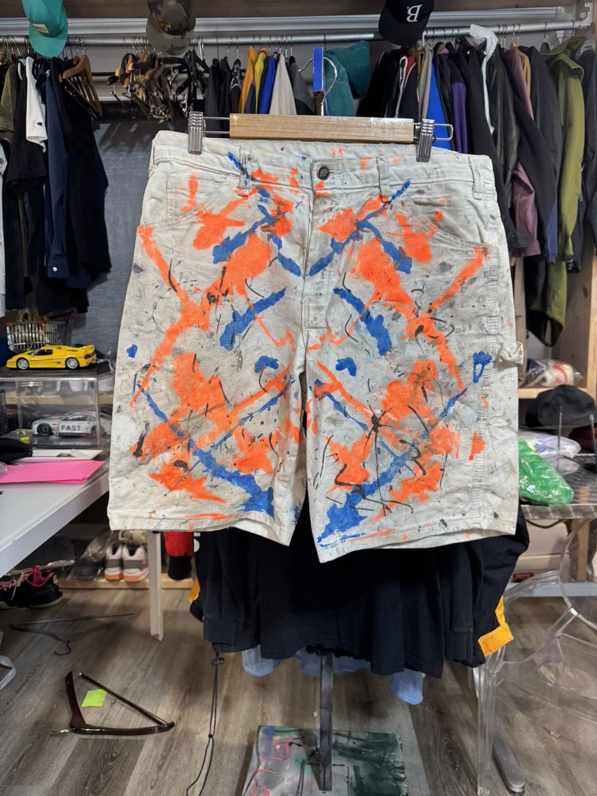 basketcase gallery Basketcase Gallery Breacher Leather Shorts