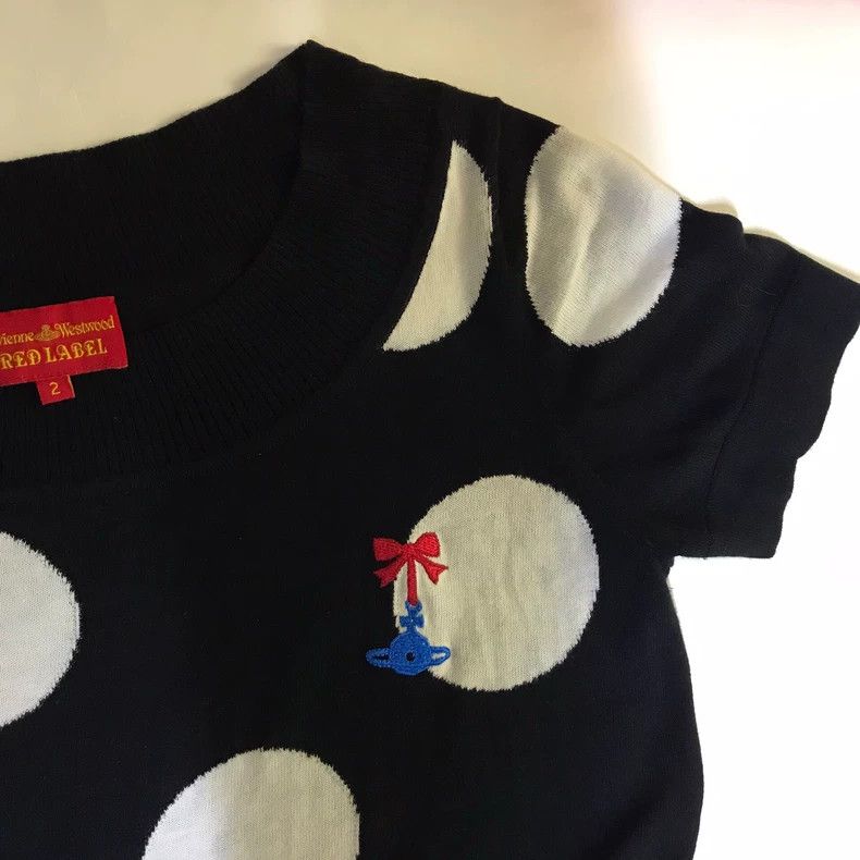Vivienne Westwood Vivienne Westwood Red label black and white polka dot wais Size M / US 6-8 / IT 42-44 - 2 Thumbnail