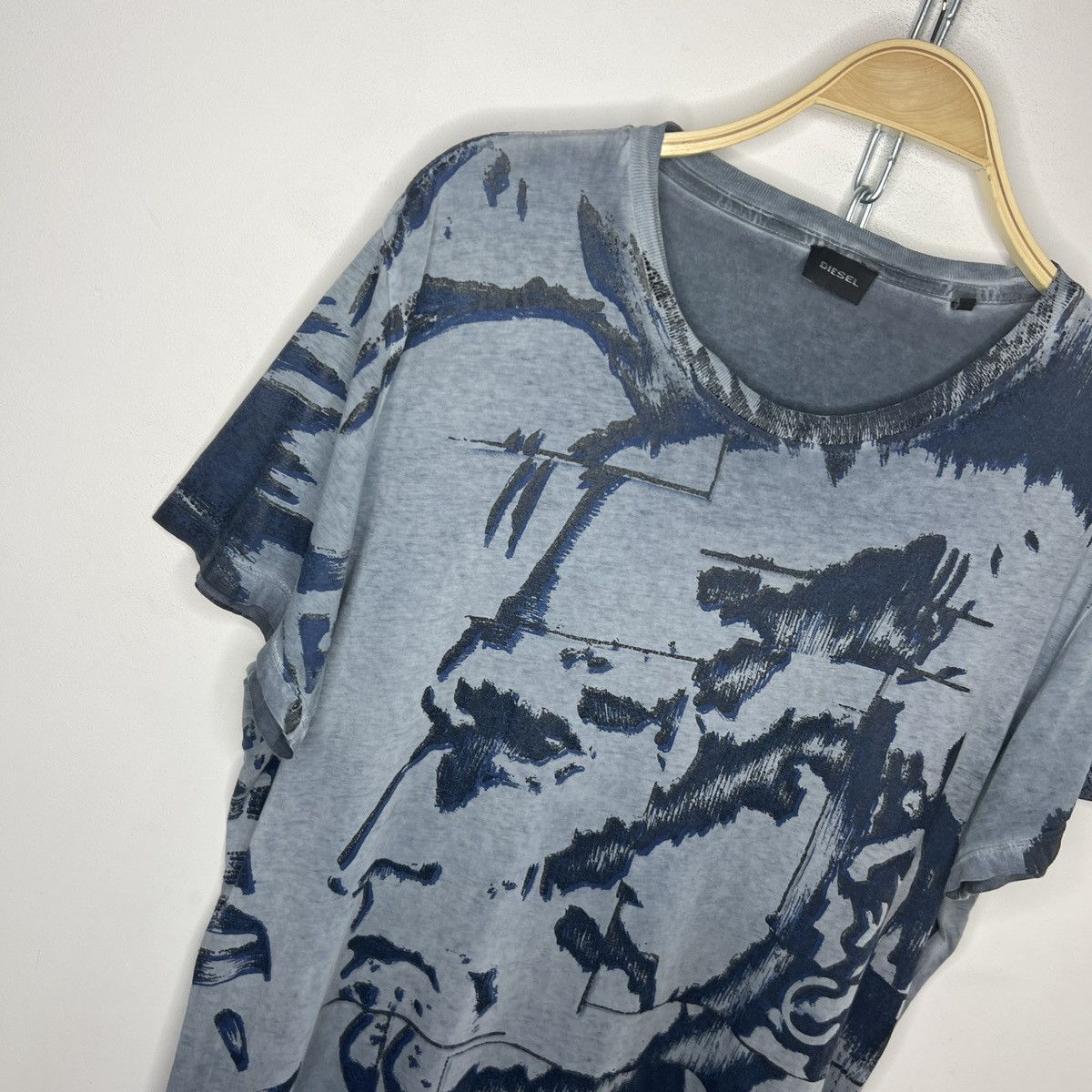Diesel Y2K Diesel Avant Garde Tshirt Size US L / EU 52-54 / 3 - 3 Thumbnail