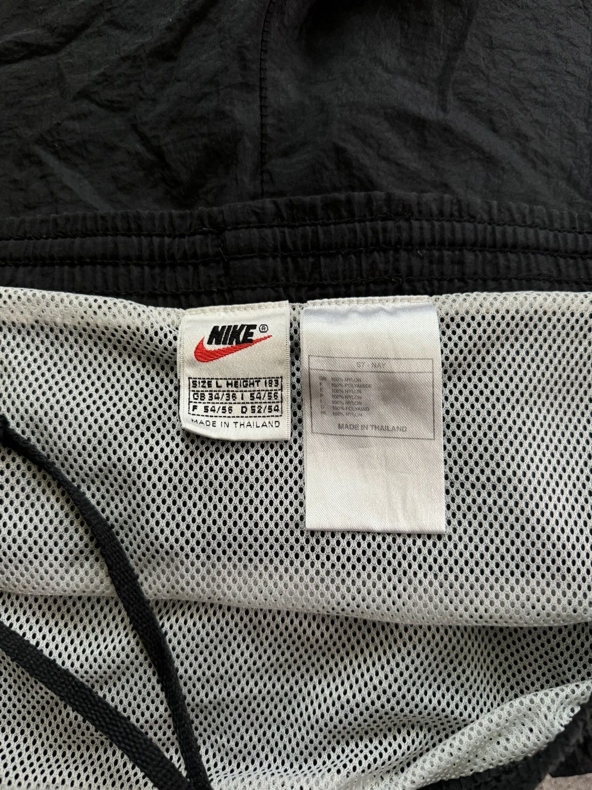 Nike × Vintage Vintage 90s Nike Nylon Big Size Swim Shorts Size US 38 / EU 54 - 3 Thumbnail