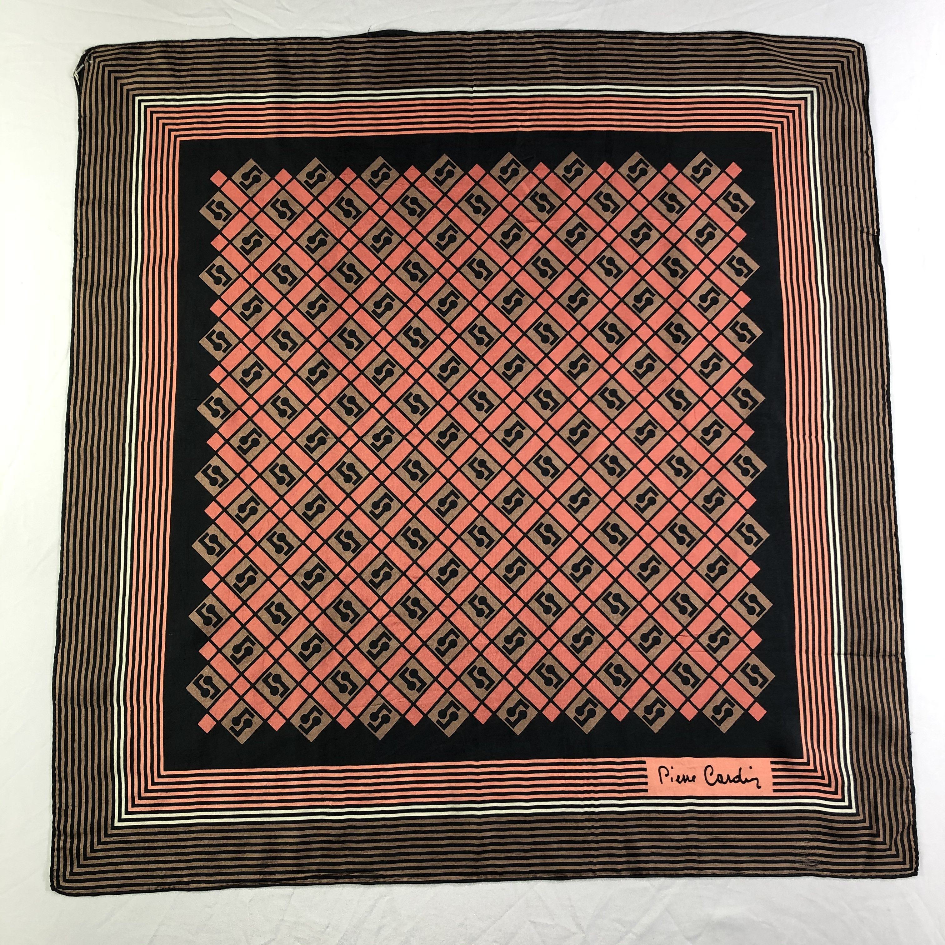Pierre Cardin Vintage Pierre Cardin Silk Scarf Size ONE SIZE - 2 Thumbnail