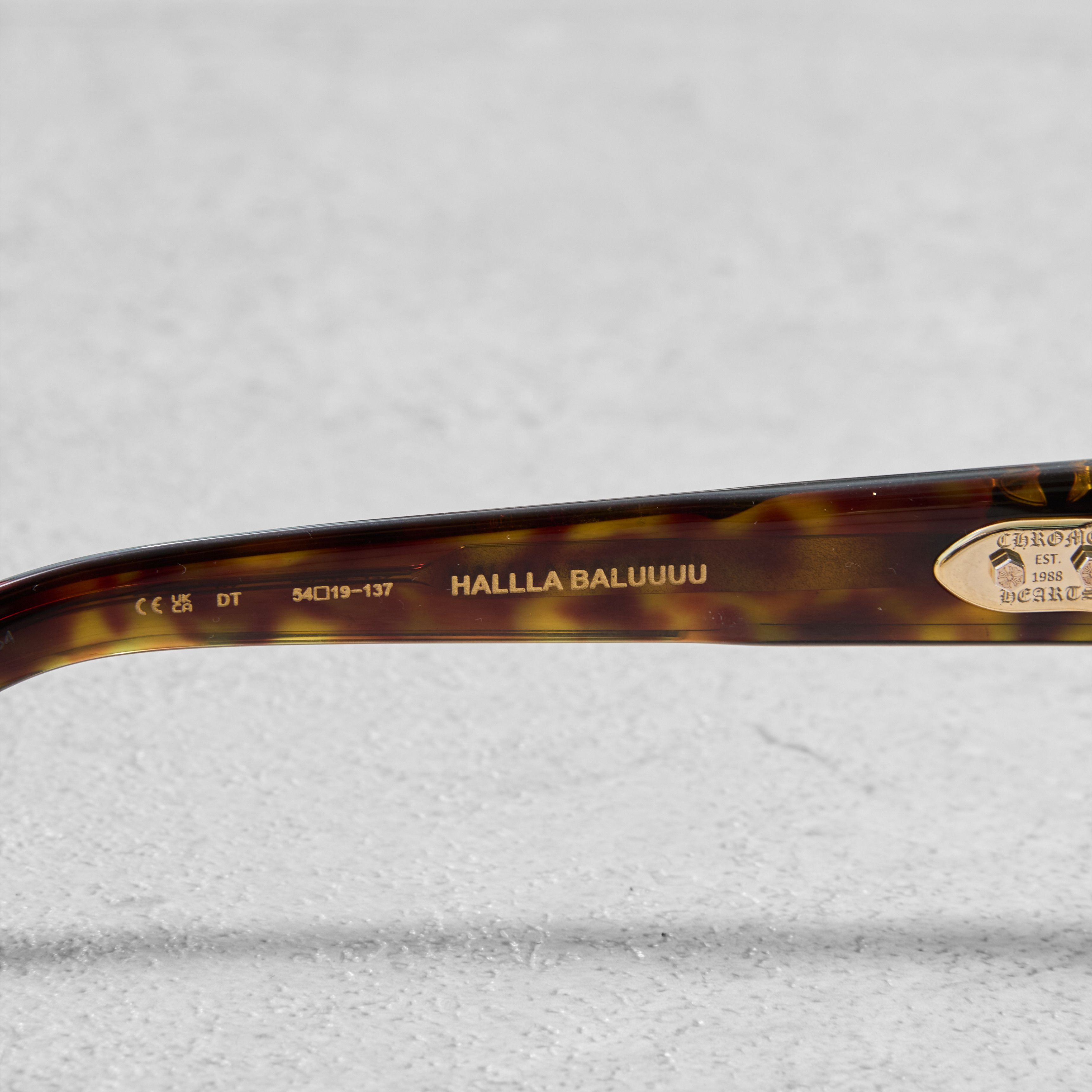 Chrome Hearts CHROME HEARTS HALLLA BALUUUU Dark Tortoise Size ONE SIZE - 6 Thumbnail