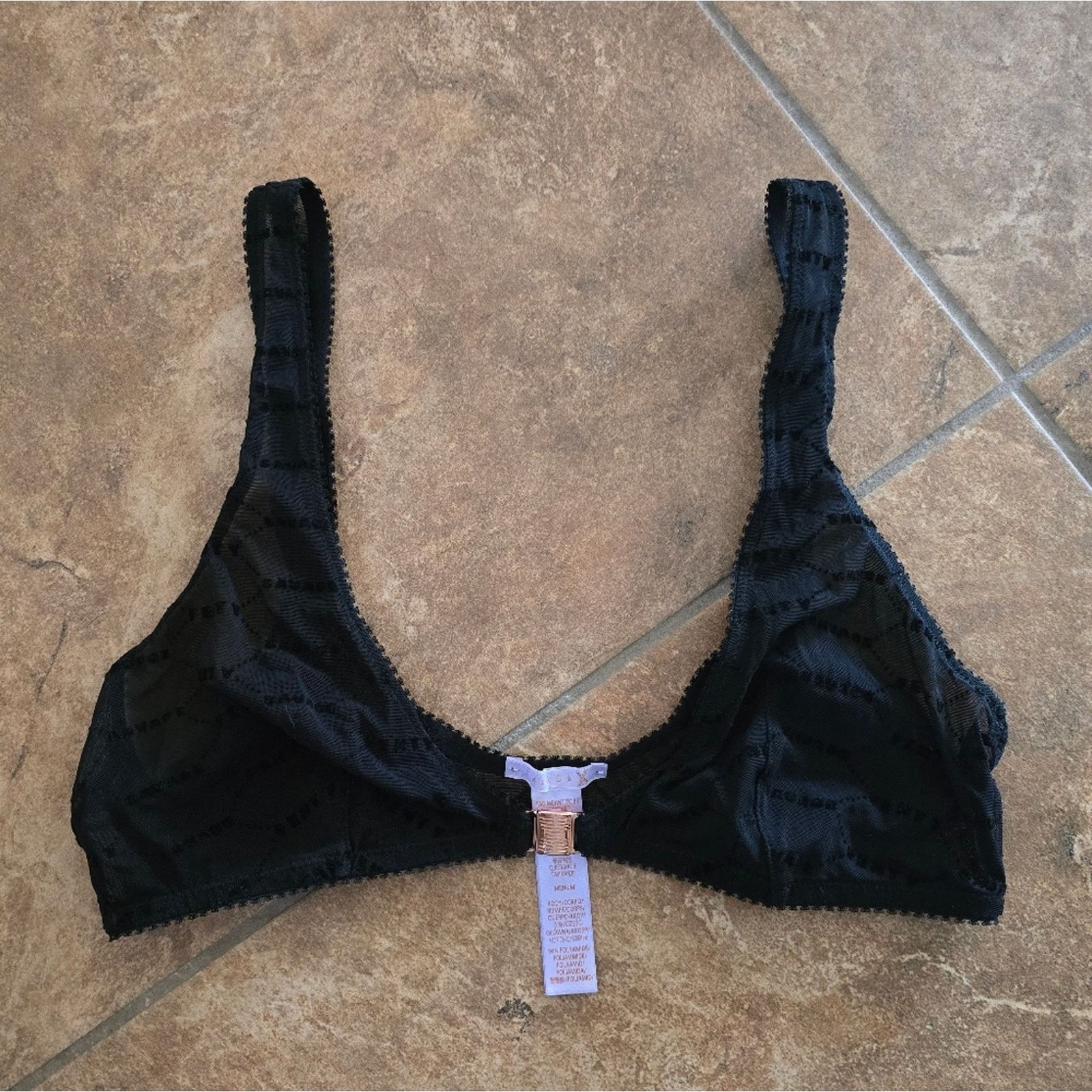 Fenty Black | SAVAGE X FENTY | Frontal Closure Bra Size ONE SIZE - 1 Thumbnail