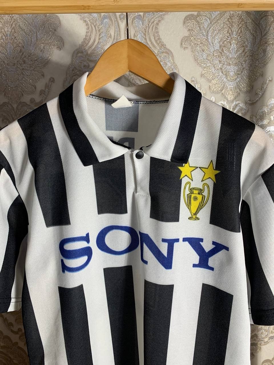 Vintage Very Rare Juventus Italy Del Piero Retro Soccer Jersey Y2K Size US L / EU 52-54 / 3 - 2 Thumbnail