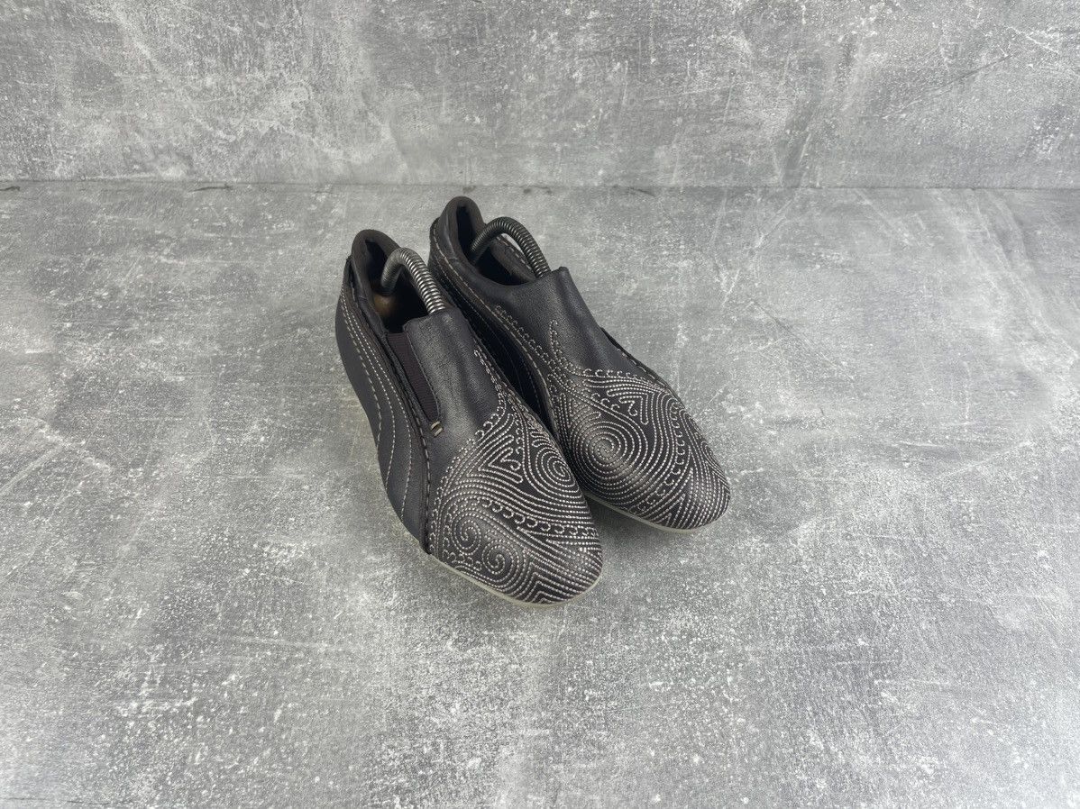 Puma × Vintage PUMA Archives Japanes Patern Women's Leather Shoes Size US 8.5 / IT 38.5 - 3 Thumbnail