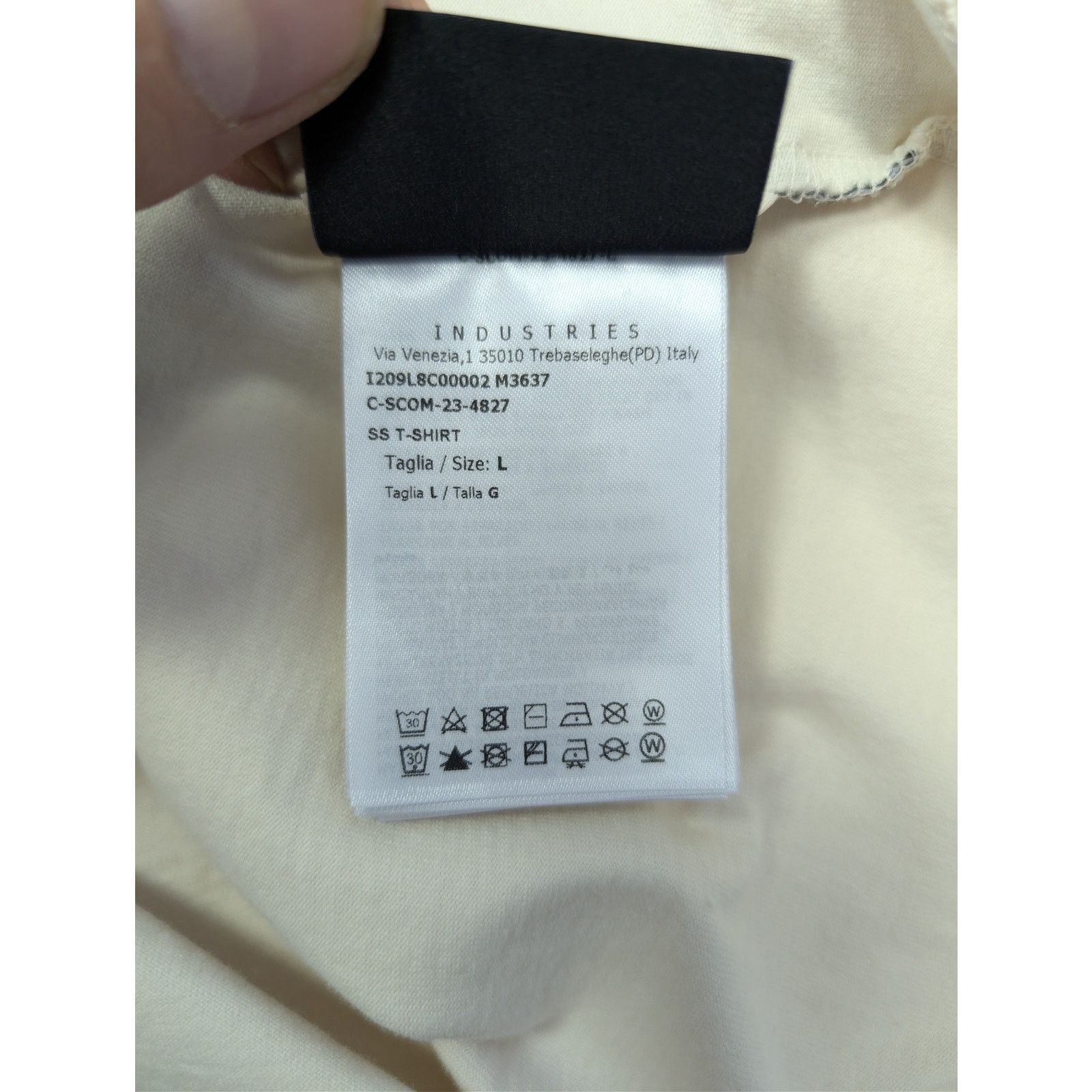 Moncler × Palm Angels o1rshd1 Short Sleeve T-Shirt in White Size US L / EU 52-54 / 3 - 13 Thumbnail
