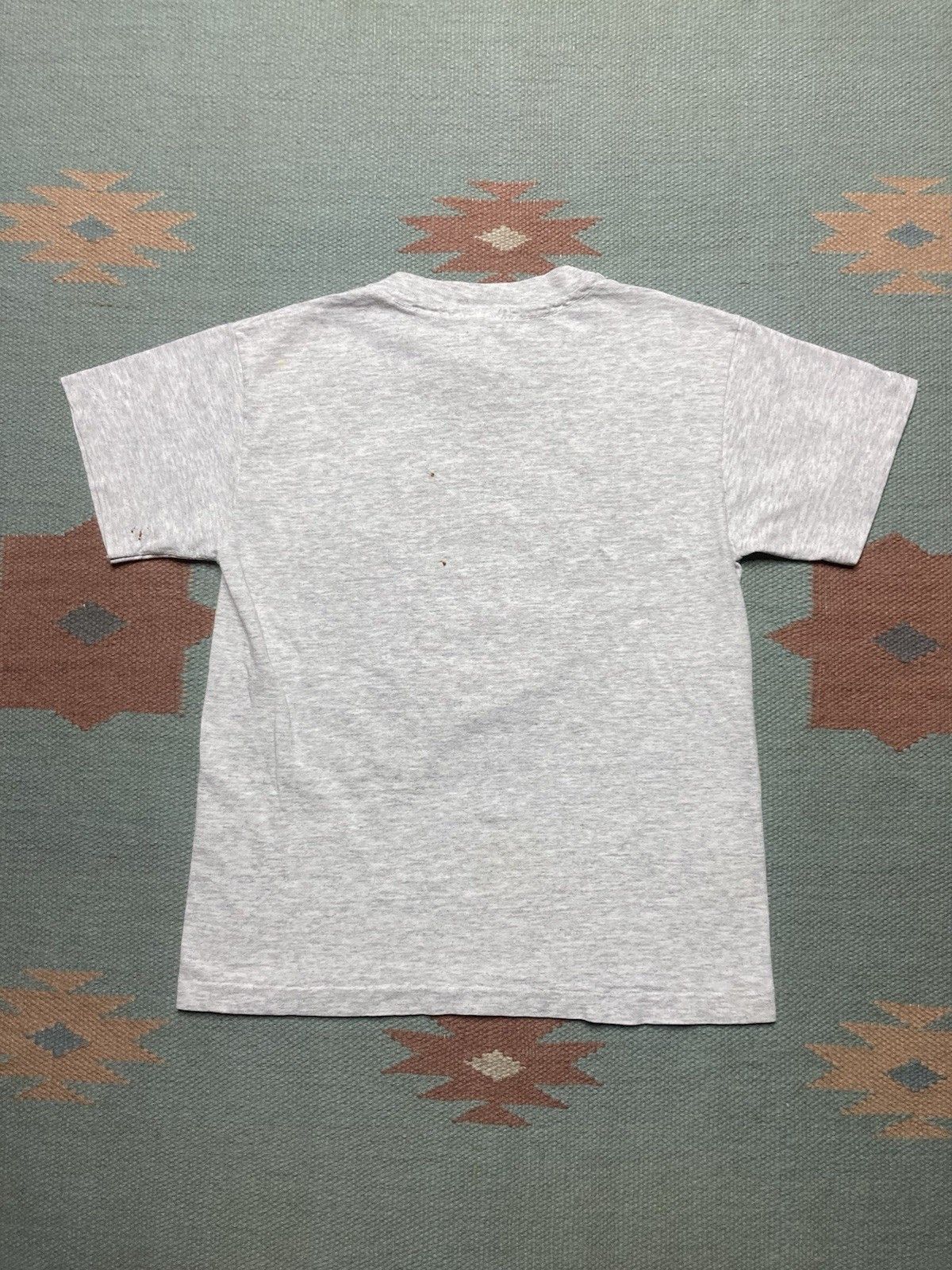 Vintage 90s t shirt smiley face American flag USA youth L baby tee Size XS / US 0-2 / IT 36-38 - 5 Thumbnail