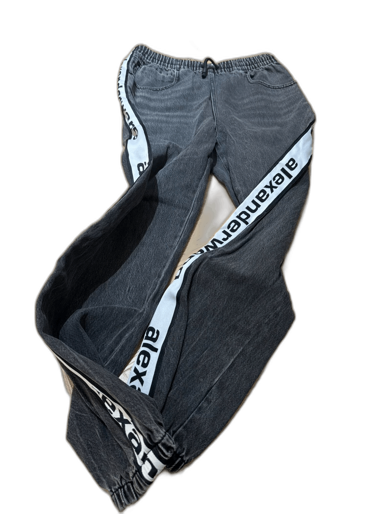 Louis Vuitton Stylish Gray Sweatpants with Side Stripes Size US 30 / EU 46 - 1 Thumbnail