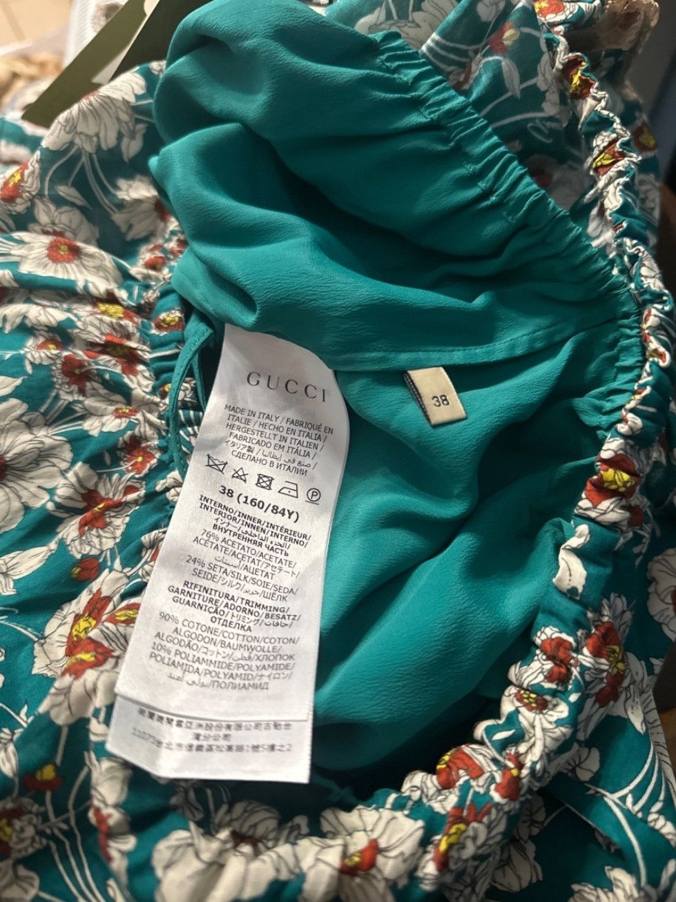 Gucci GUCCI Silk maxi dress Size 26" / US 2 / IT 38 - 6 Thumbnail