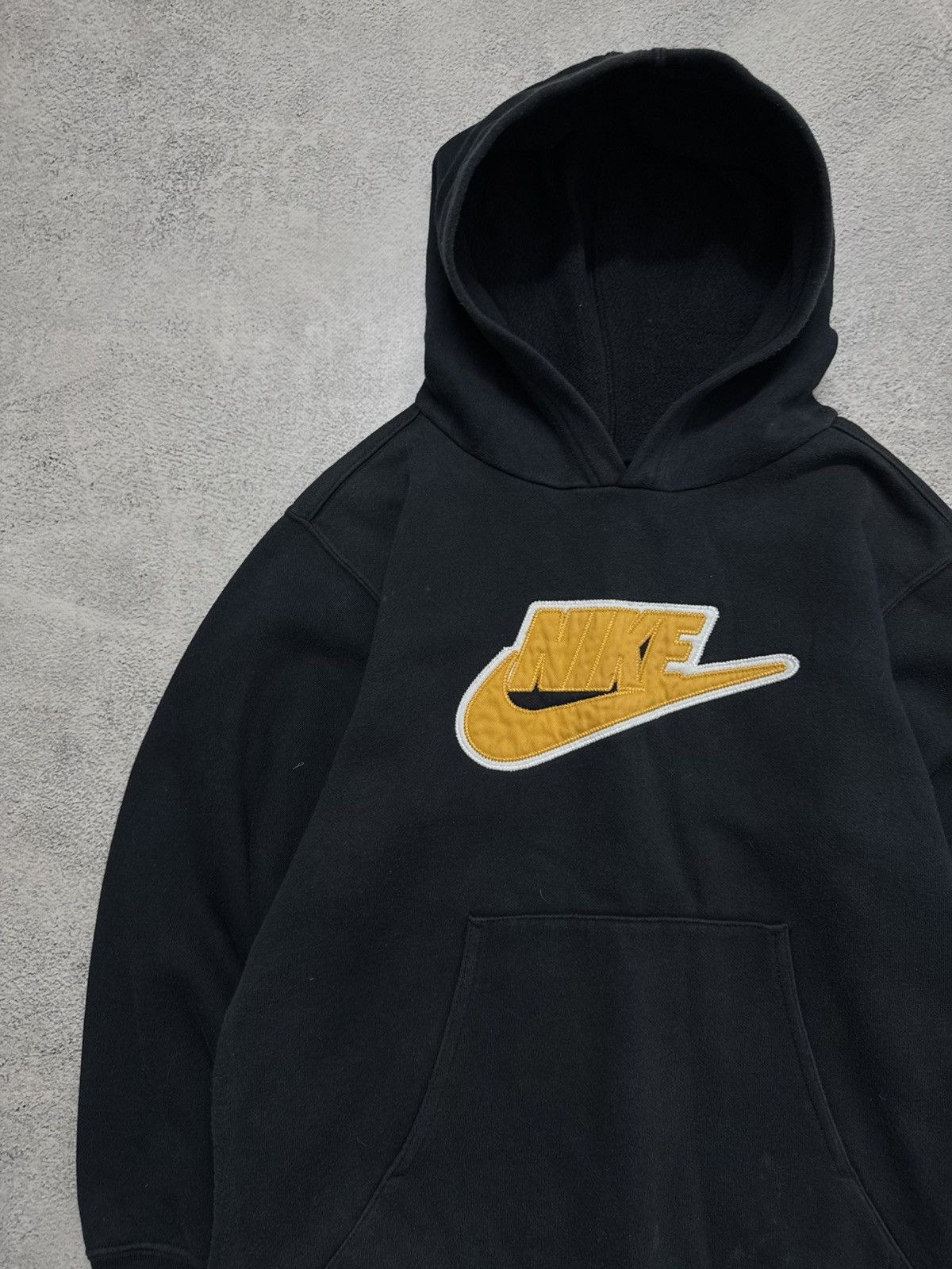 Nike Vintage Y2k Nike Big Swoosh Hoodie 90’s Size US XS / EU 42 / 0 - 1 Thumbnail