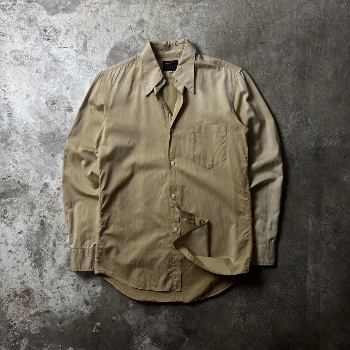 Yohji Yamamoto AAR YOHJI YAMAMOTO FADED SHIRT Size US M / EU 48-50 / 2 - 1 Thumbnail