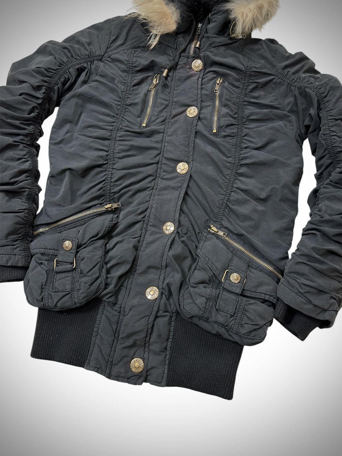 Japanese Brand 2000’s Archive Gimmick Military Mods Coat Ifsix Lgb Style Size US M / EU 48-50 / 2 - 3 Thumbnail