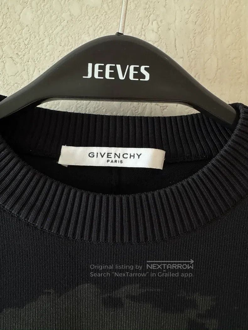 Givenchy Givenchy Classic Dog Check Knit Hoodie Size S Slightly Loo Size US S / EU 44-46 / 1 - 3 Thumbnail