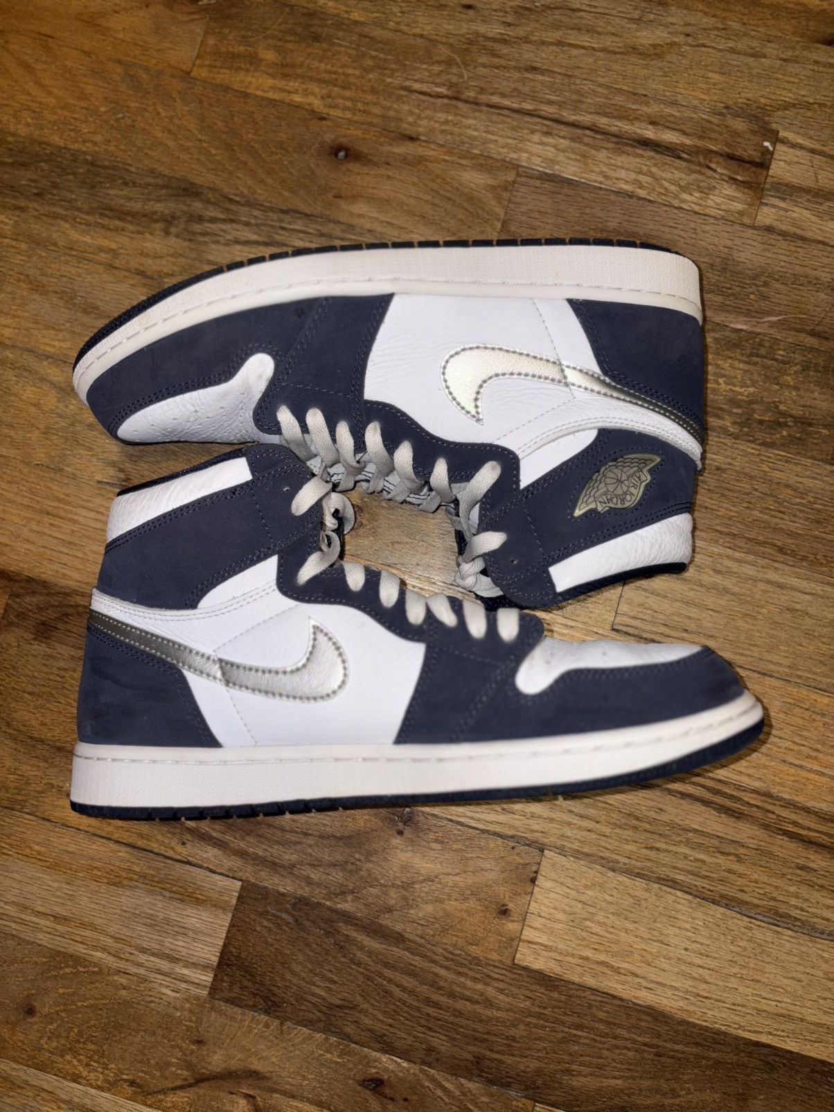 Jordan Brand Air Jordan 1 Retro High CO.JP 'Midnight Navy' 2020 Size US 10.5 / EU 43-44 - 2 Thumbnail