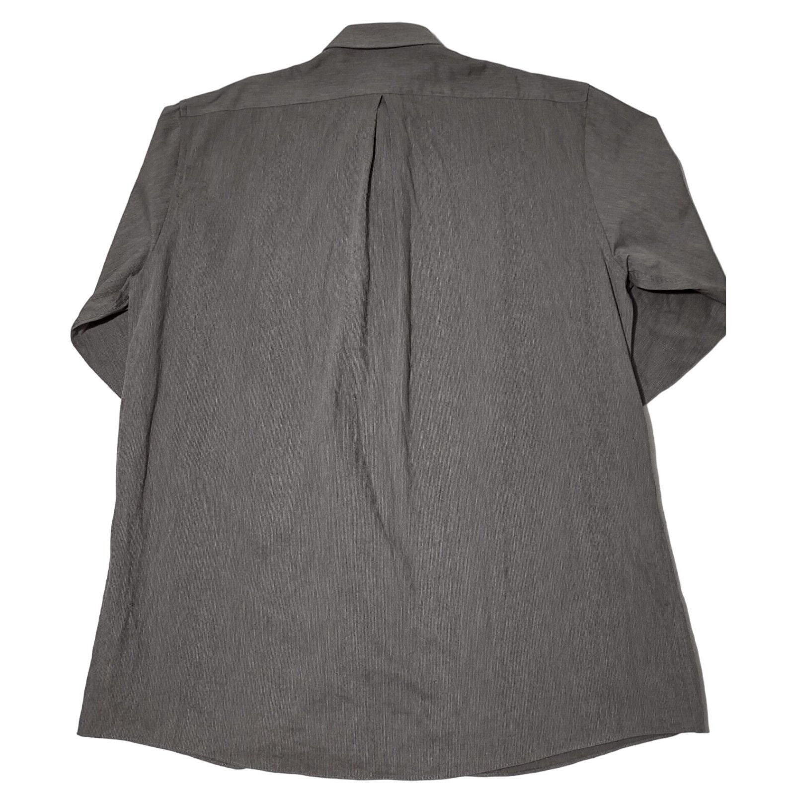 Stafford Stafford Shirt 17.5 Tall Relaxed Fit Button Up Long Sleeve Size US XL / EU 56 / 4 - 2 Thumbnail