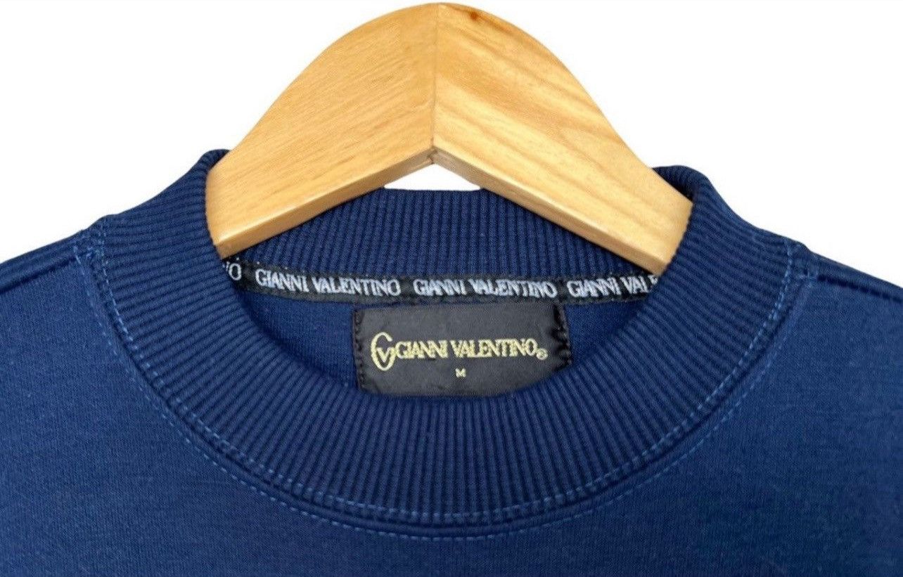Gianni Valentino × Valentino Gianni Valentino Embroidered Baggy Boxy Sweatshirt Size US S / EU 44-46 / 1 - 3 Thumbnail