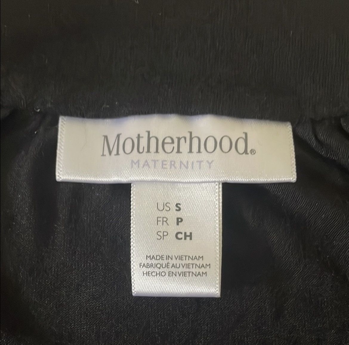 Other Motherhood Maternity Black Sleeveless V-Neck Maxi Dress Size S / US 4 / IT 40 - 2 Thumbnail