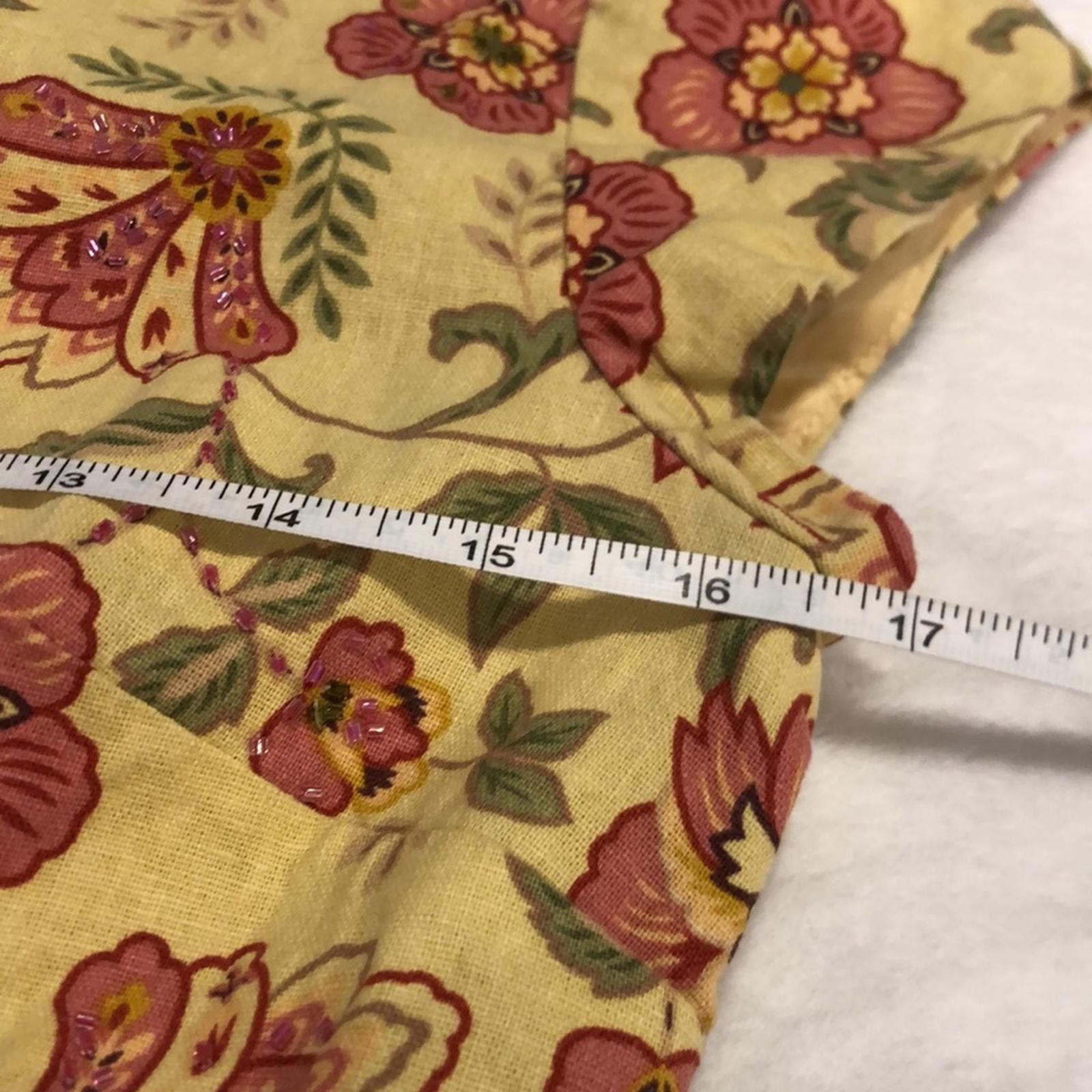 Coldwater Creek Coldwater Creek linen blend Floral long dress lined SZ 6 Size M / US 6-8 / IT 42-44 - 9 Thumbnail
