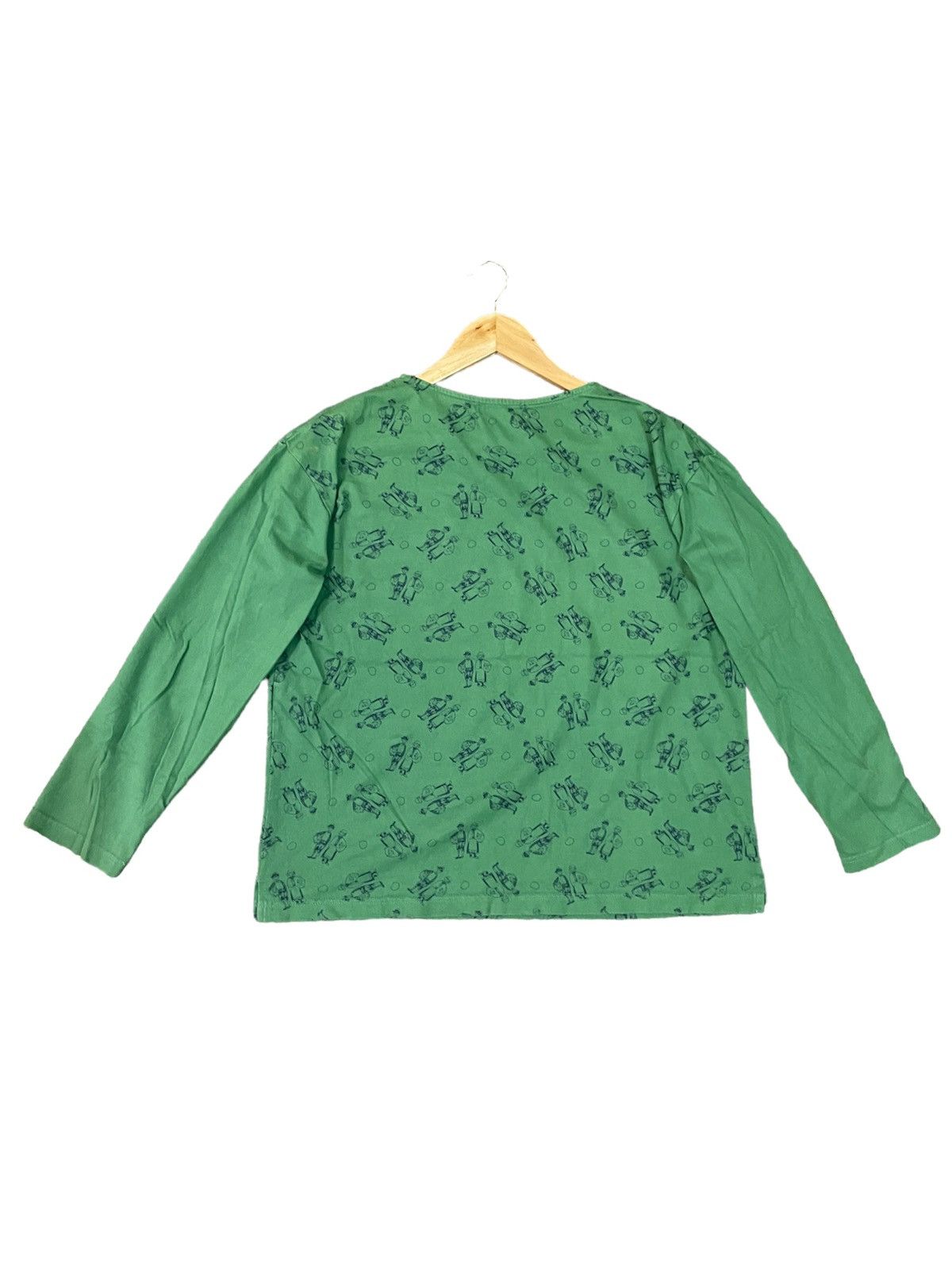 Issey Miyake Ne-Net Long Sleeve Tshirt by Issey Miyake Size M / US 6-8 / IT 42-44 - 2 Thumbnail