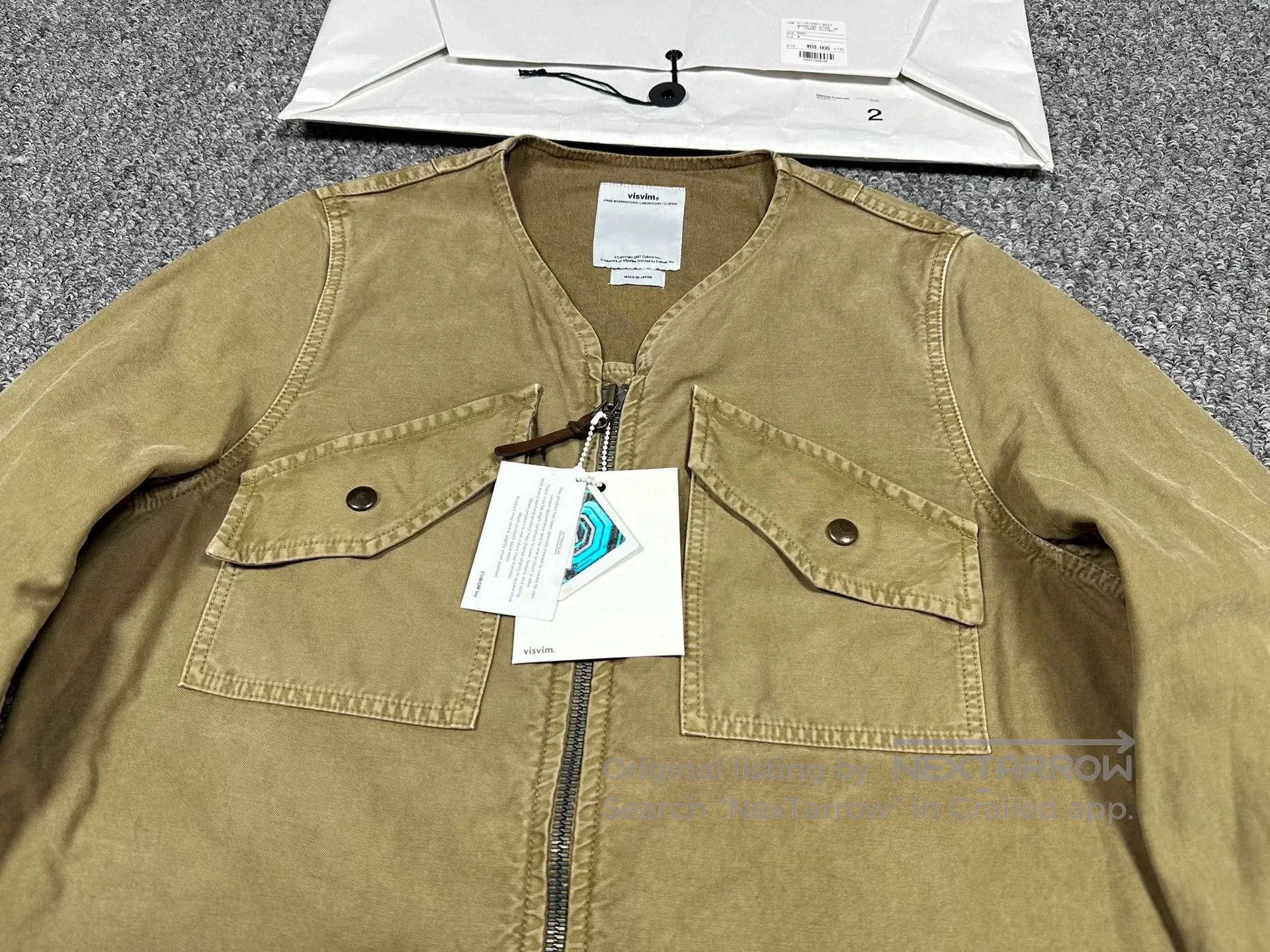 Visvim visvim morning star jacket in olive green. Size US M / EU 48-50 / 2 - 5 Thumbnail