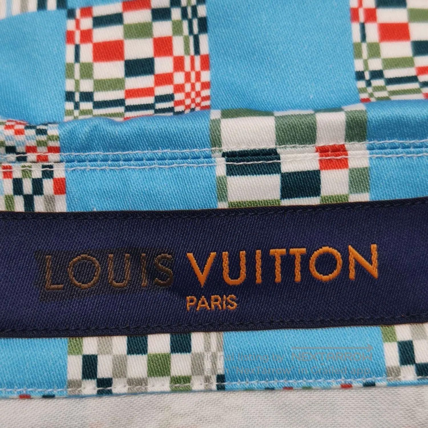 Louis Vuitton Louis Vuitton Checkered Short-Sleeve Shirt M. Size US M / EU 48-50 / 2 - 2 Thumbnail