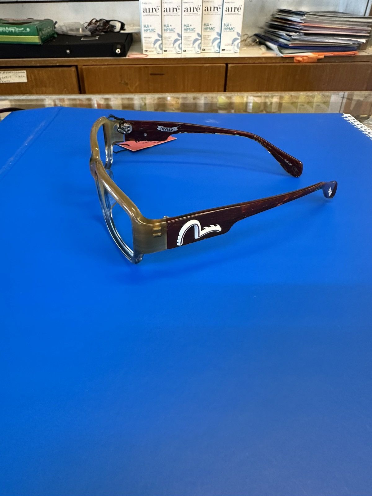 Evisu RARE Y2K Evisu Japan EVH-8295 55 🛑 17-135✔️Frames ONLY✔️ Size ONE SIZE - 2 Thumbnail
