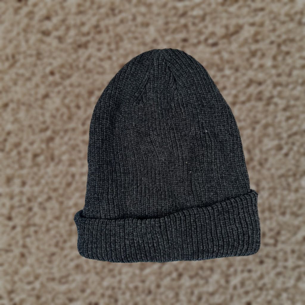 Vintage Family Dollar Beanie Toque Adult One Size Black Knit Acrylic Polyester Lined Ski Size ONE SIZE - 1 Thumbnail