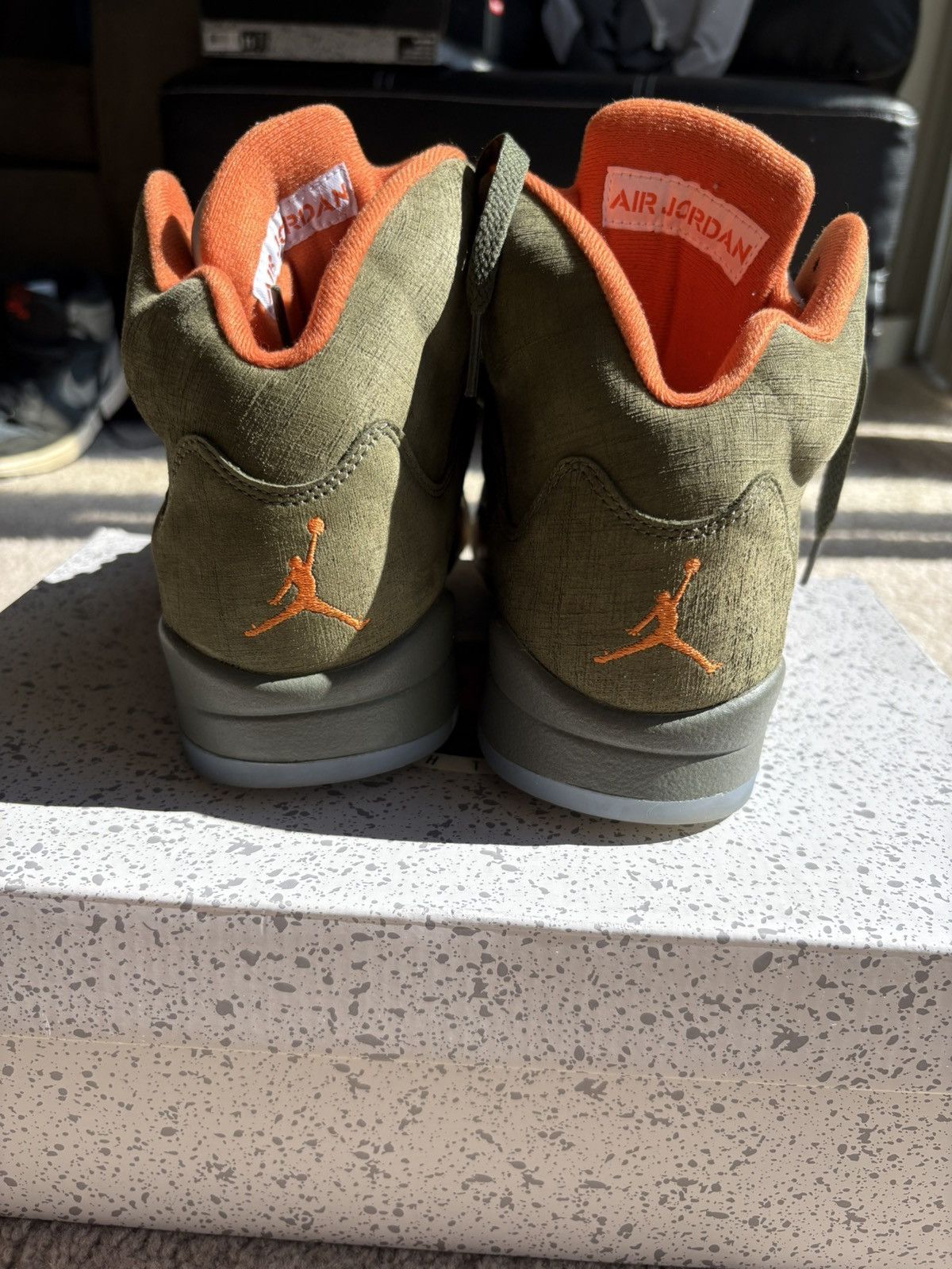 Jordan Brand Jordan 5 olive green size 9.5 Size US 9.5 / EU 42-43 - 5 Thumbnail