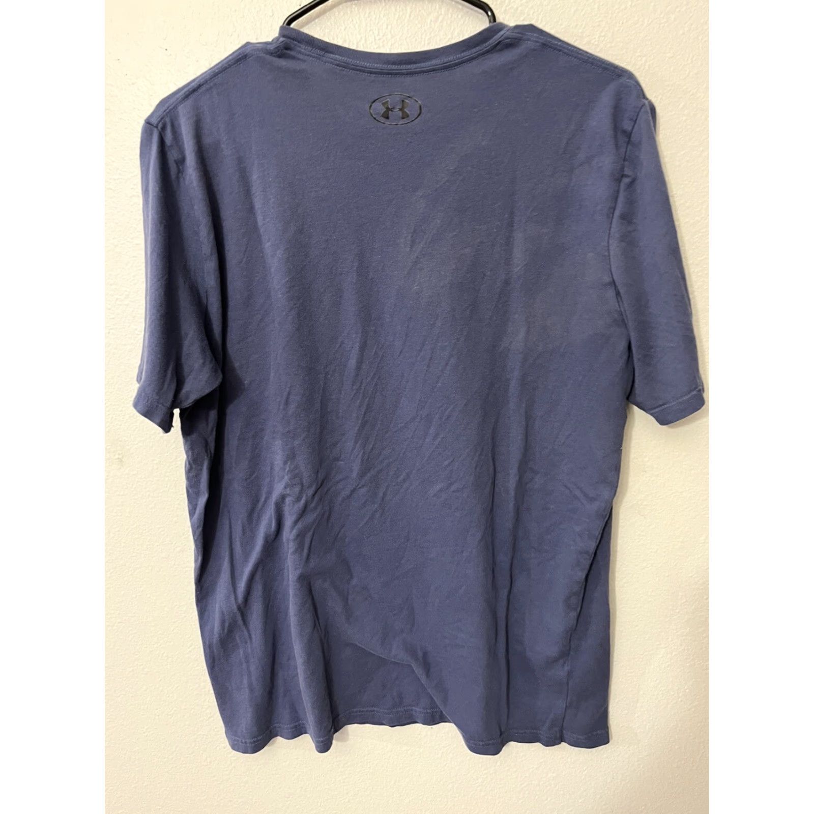Under Armour Under Armour T-Shirt | Shirt | Men | L | Blue | Logo | Breathable Quick Dry Moisture Wicking Activewear | 2000s/90s? (decade not given) | Mens Size US L / EU 52-54 / 3 - 3 Thumbnail