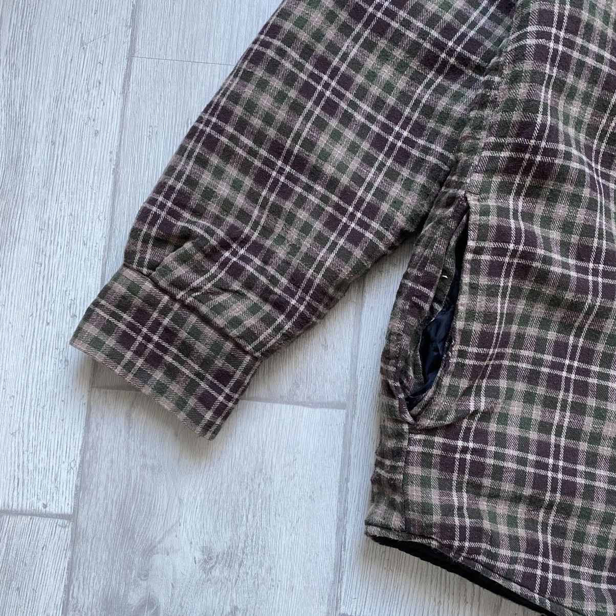 Flannel 🏕️ Vintage Flannel Work jacket overshirt carhartt style Size US L / EU 52-54 / 3 - 7 Thumbnail