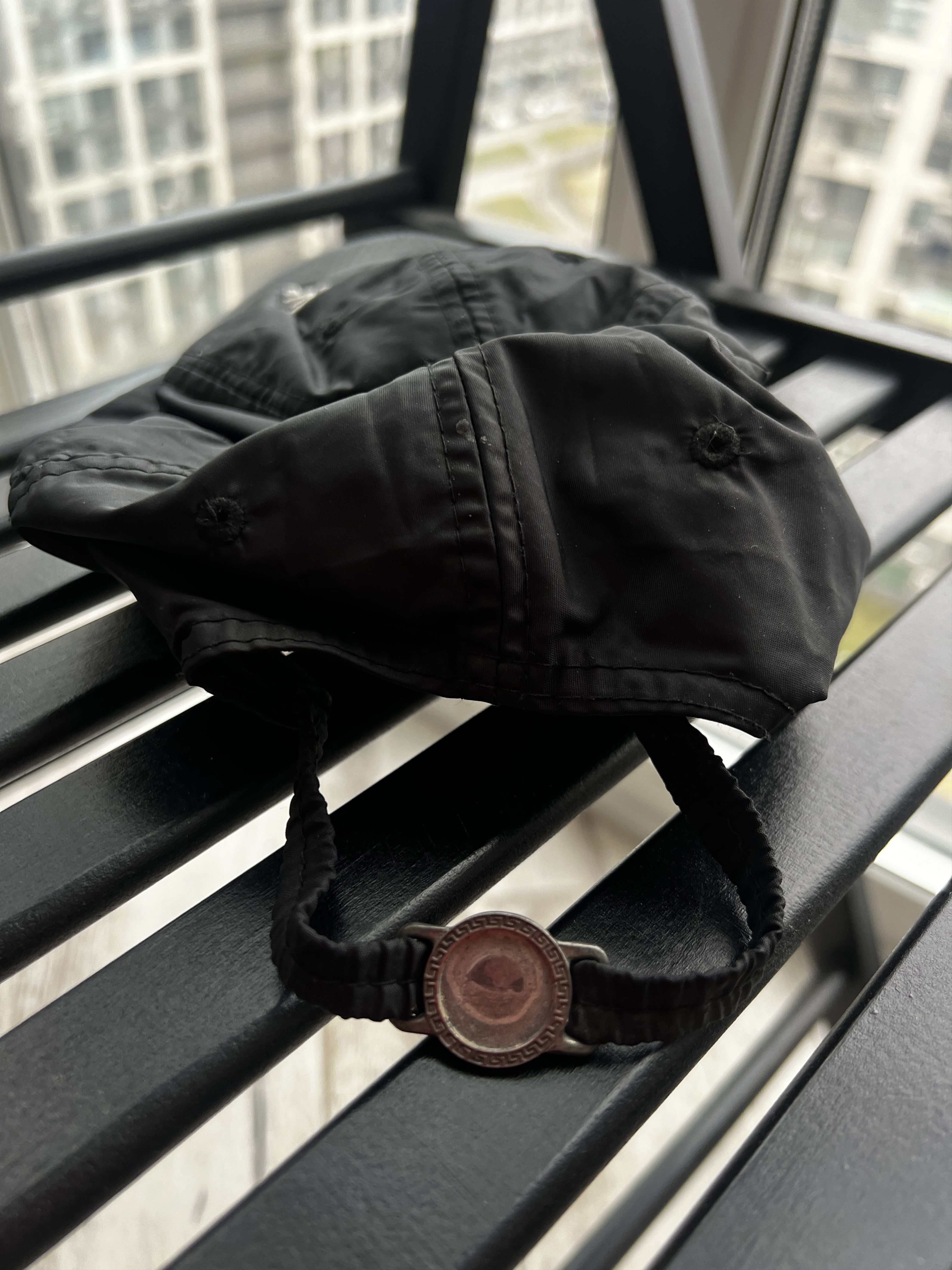 Versace × Vintage Versace Intensive nylon vintage 90’s cap Size ONE SIZE - 2 Thumbnail