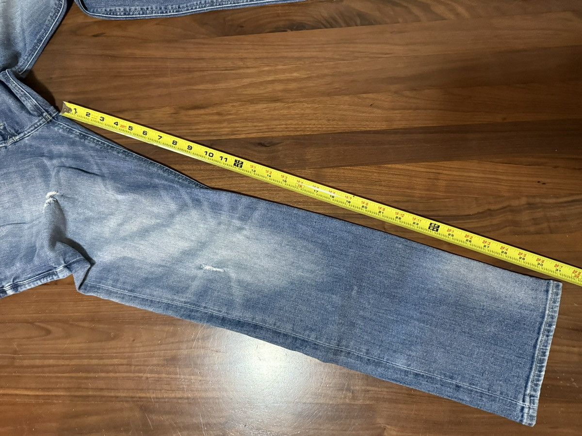 Diesel Diesel Safado Distressed Denim Blue Jeans Size 34 x 32 Size US 34 / EU 50 - 8 Thumbnail