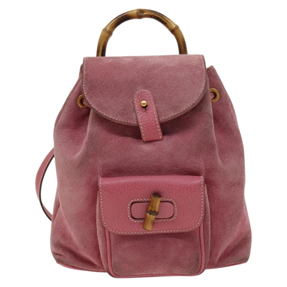 Gucci Gucci Bamboo backpack Size ONE SIZE - 1 Thumbnail