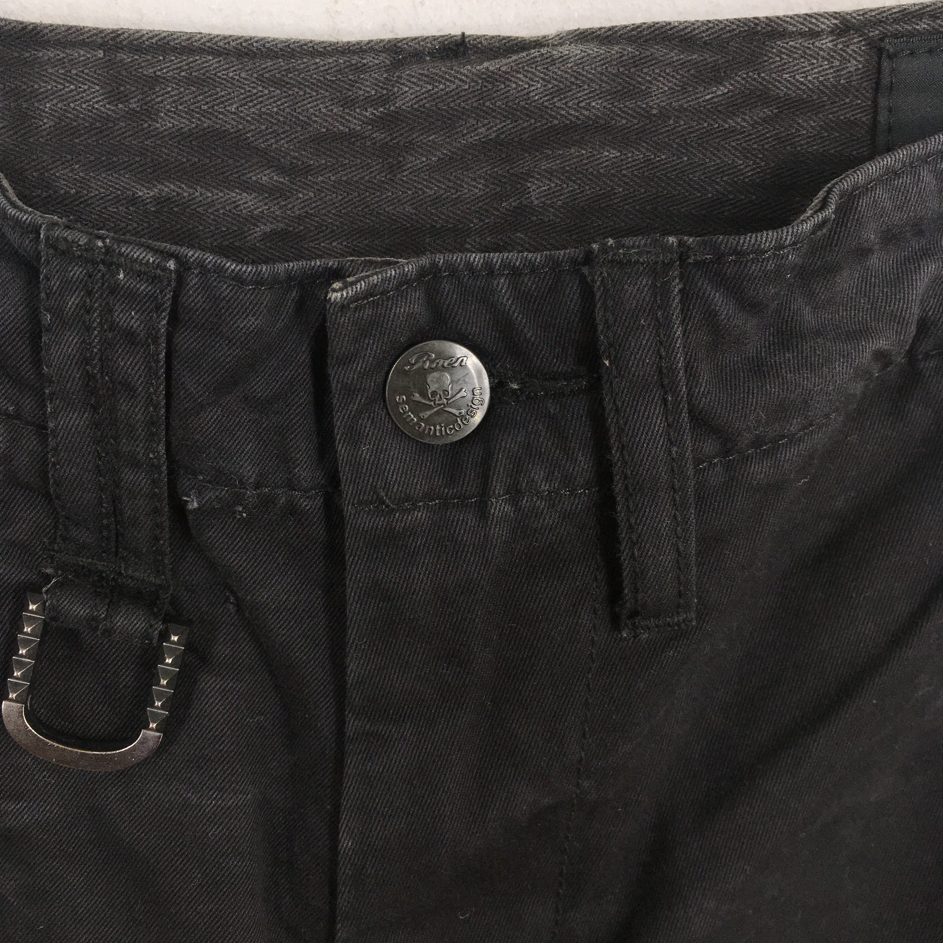 Japanese Brand Size 28x31 Roen Semantic Design Japan Distressed Denim S1615 Size US 28 / EU 44 - 5 Thumbnail