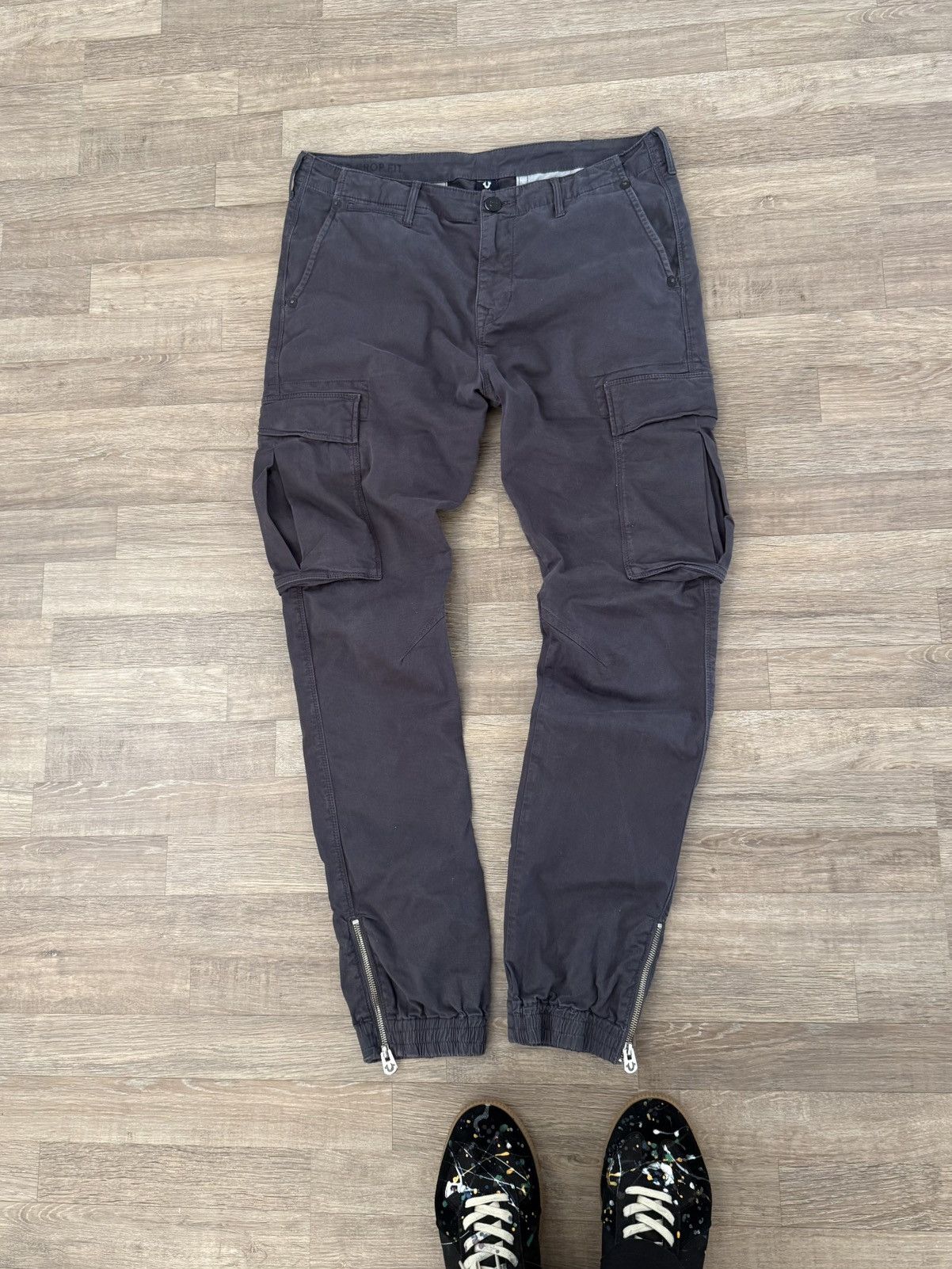 True Religion Vintage Y2K True Religion Cargo Avant- Garde Rare Pants Size US 32 / EU 48 - 16 Thumbnail