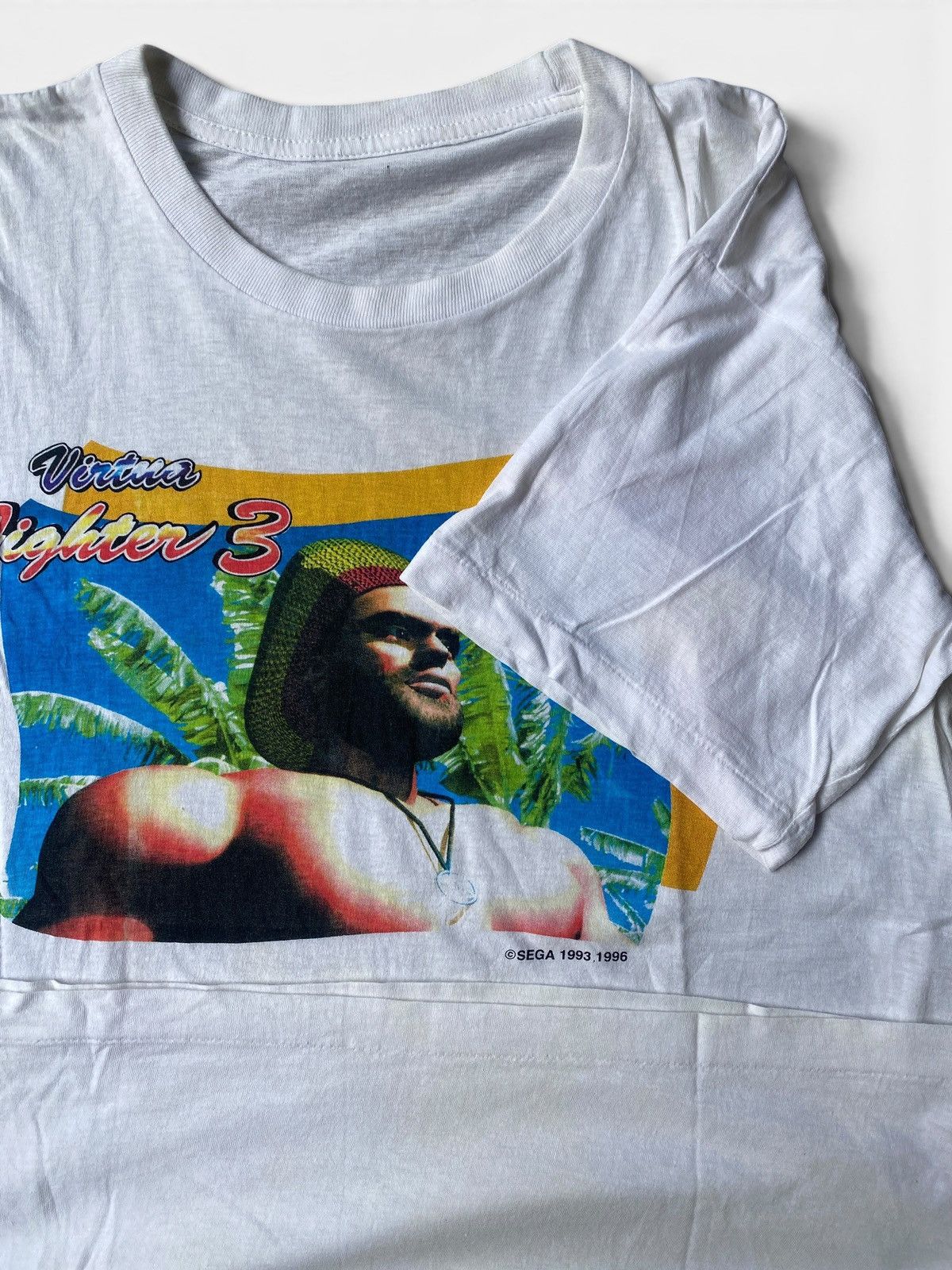 Anime Virtua Fighter Sega Japan Promo 90’s T-Shirt Size US L / EU 52-54 / 3 - 9 Thumbnail