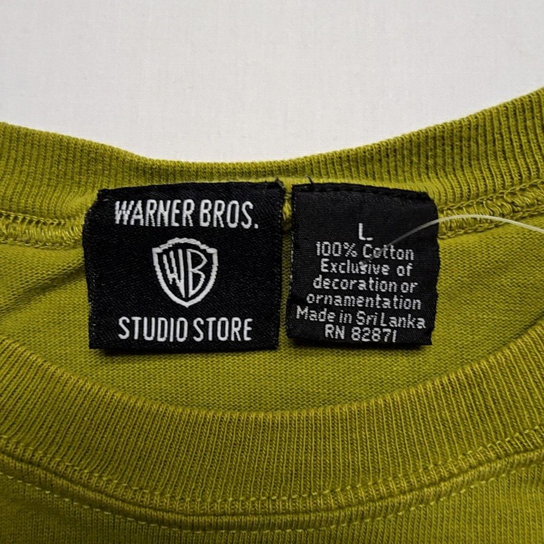 Warner Bros Vintage Taz Shirt Store Green L Cartoon Graphic Pocket Tee Size US L / EU 52-54 / 3 - 5 Thumbnail